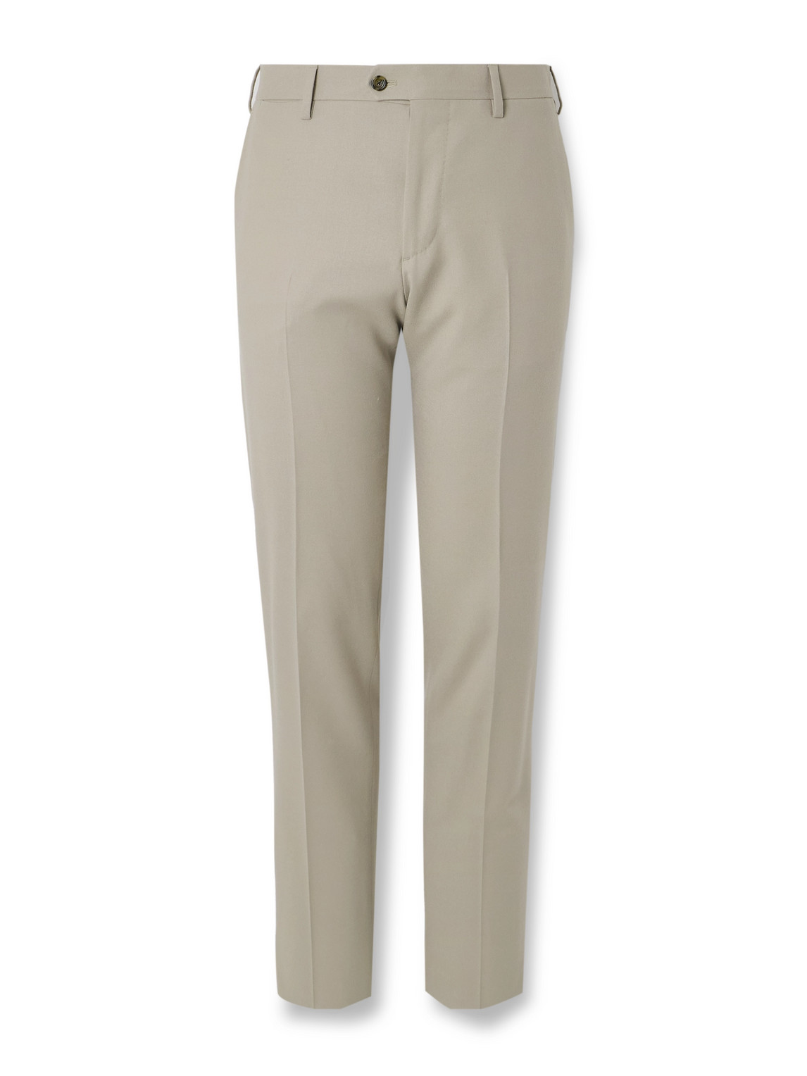 Straight-Leg Virgin Wool-Blend Suit Trousers