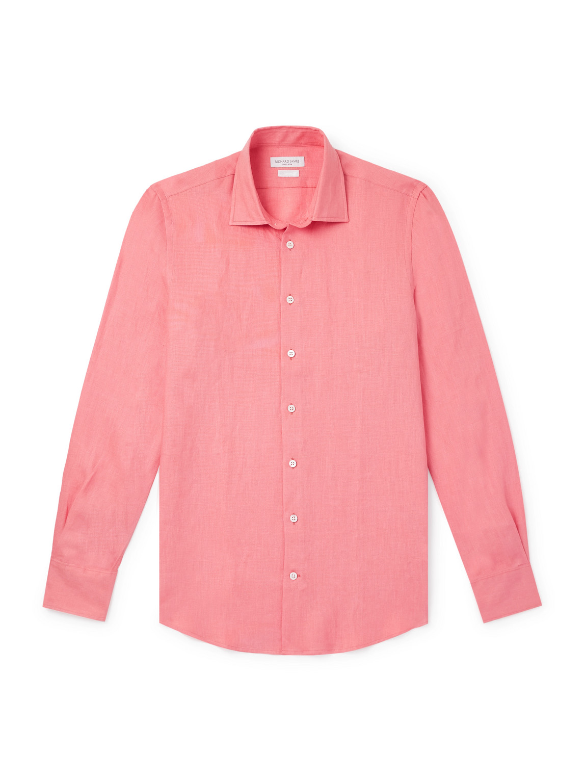 Richard James Slim-fit Linen Shirt