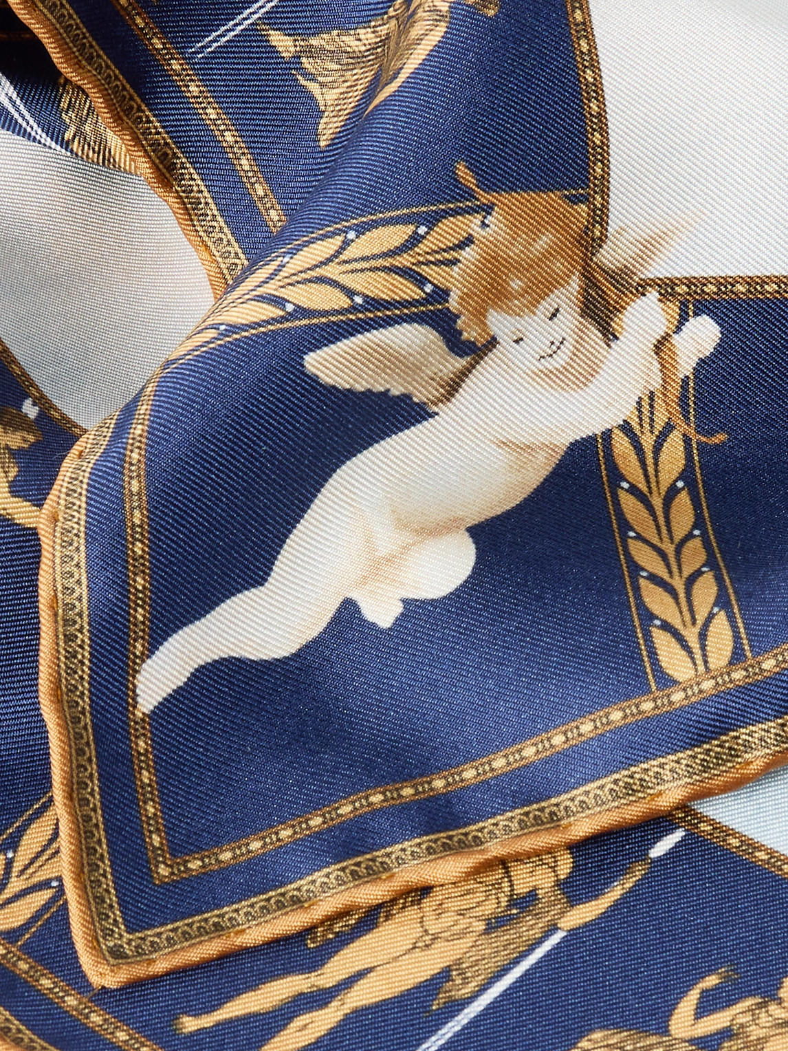 Victory Printed Silk-Twill Pocket Square