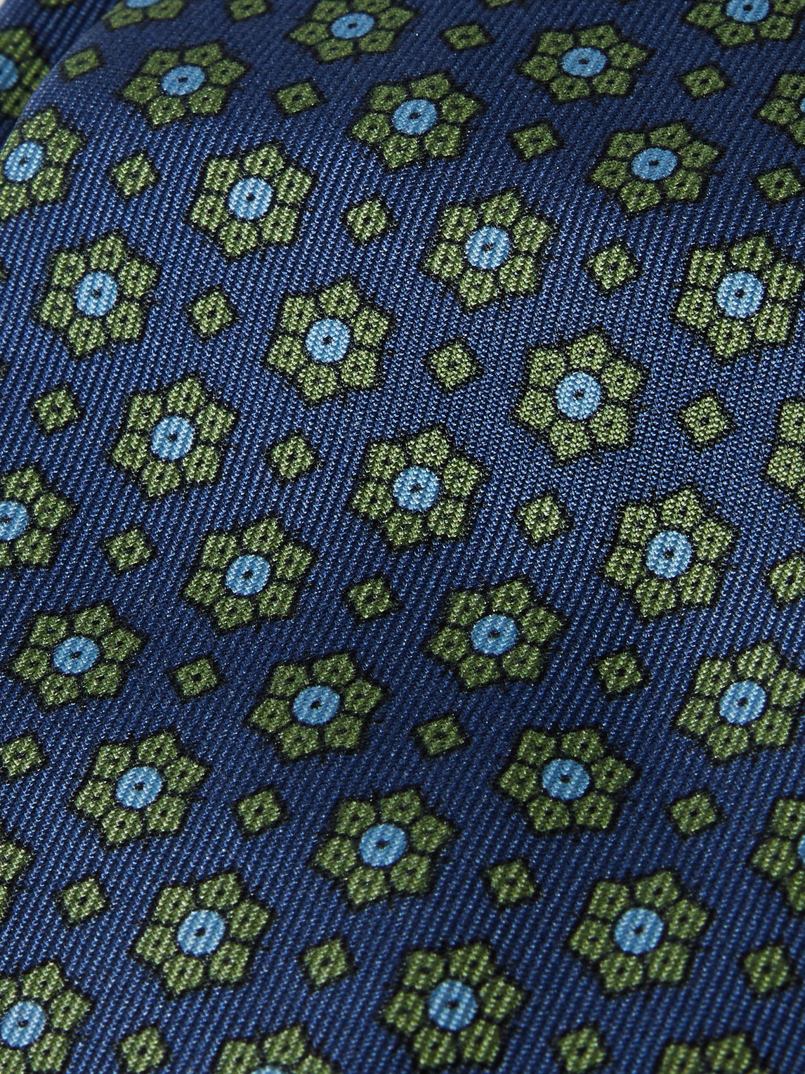 8cm Floral-Print Silk-Twill Tie