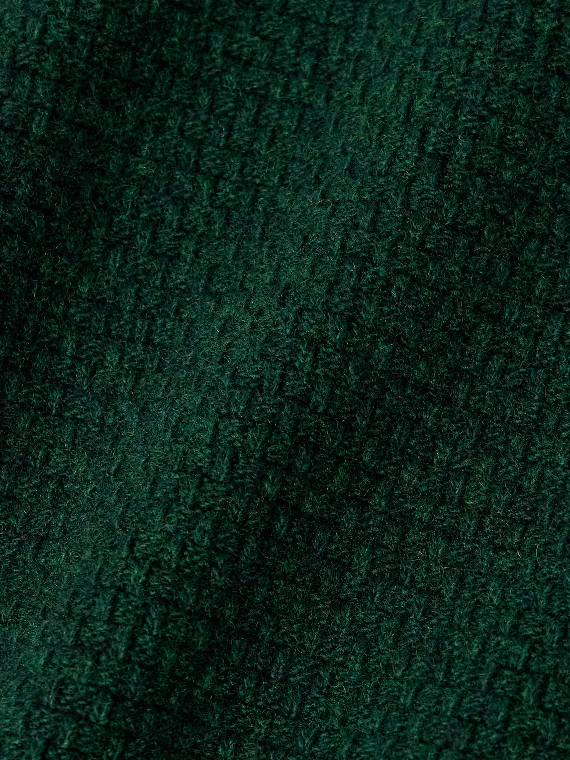 Inis Meain Caoladóir Basketweave Merino Wool And Cashmere-blend Sweater In Green