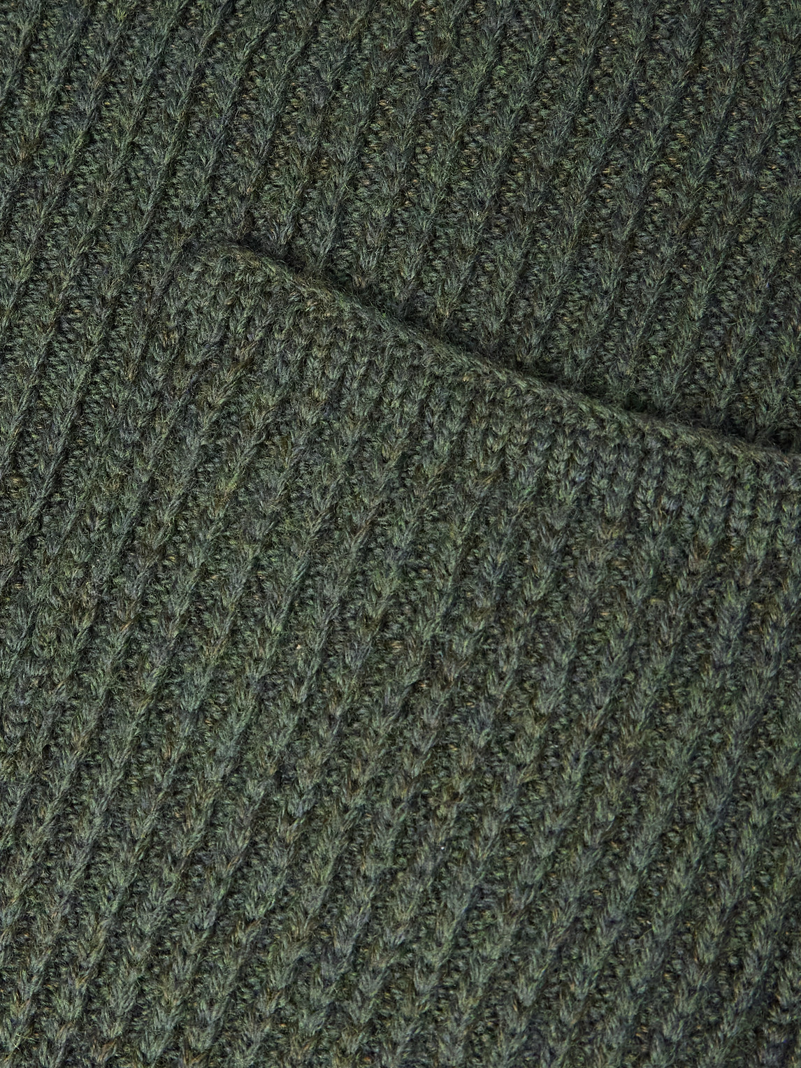 Inis Meain Wool And Linen-blend Cardigan In Green