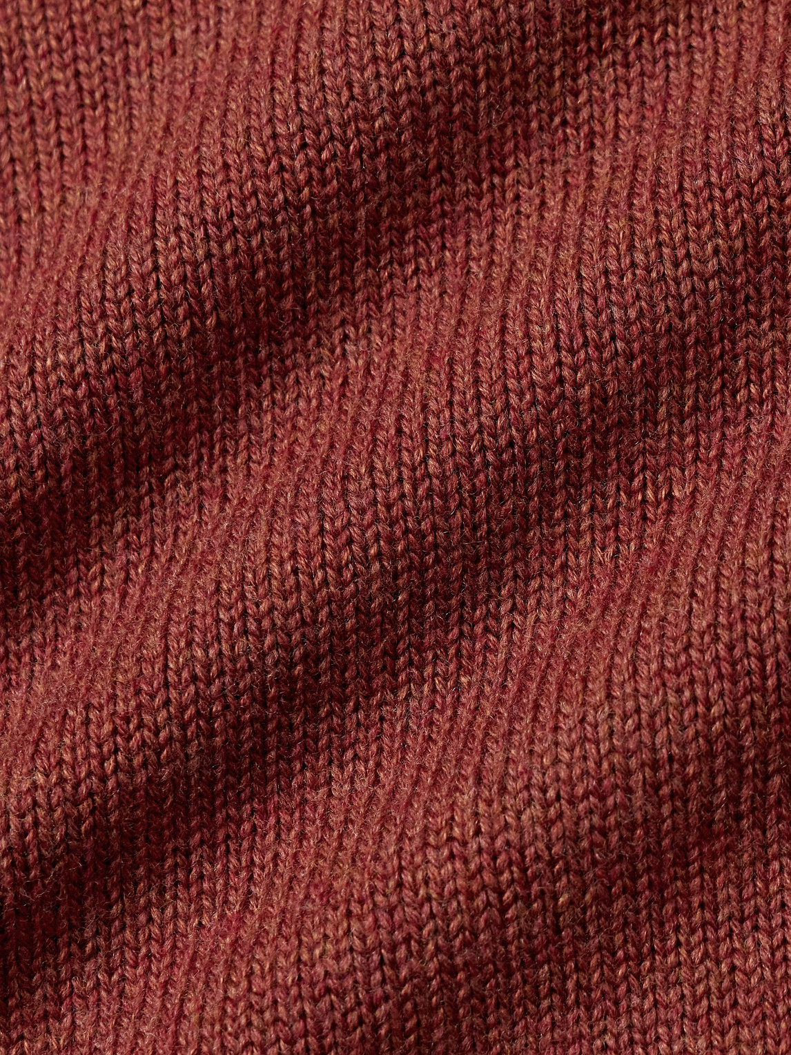 Inis Meain Wool And Linen-blend Sweater In Red