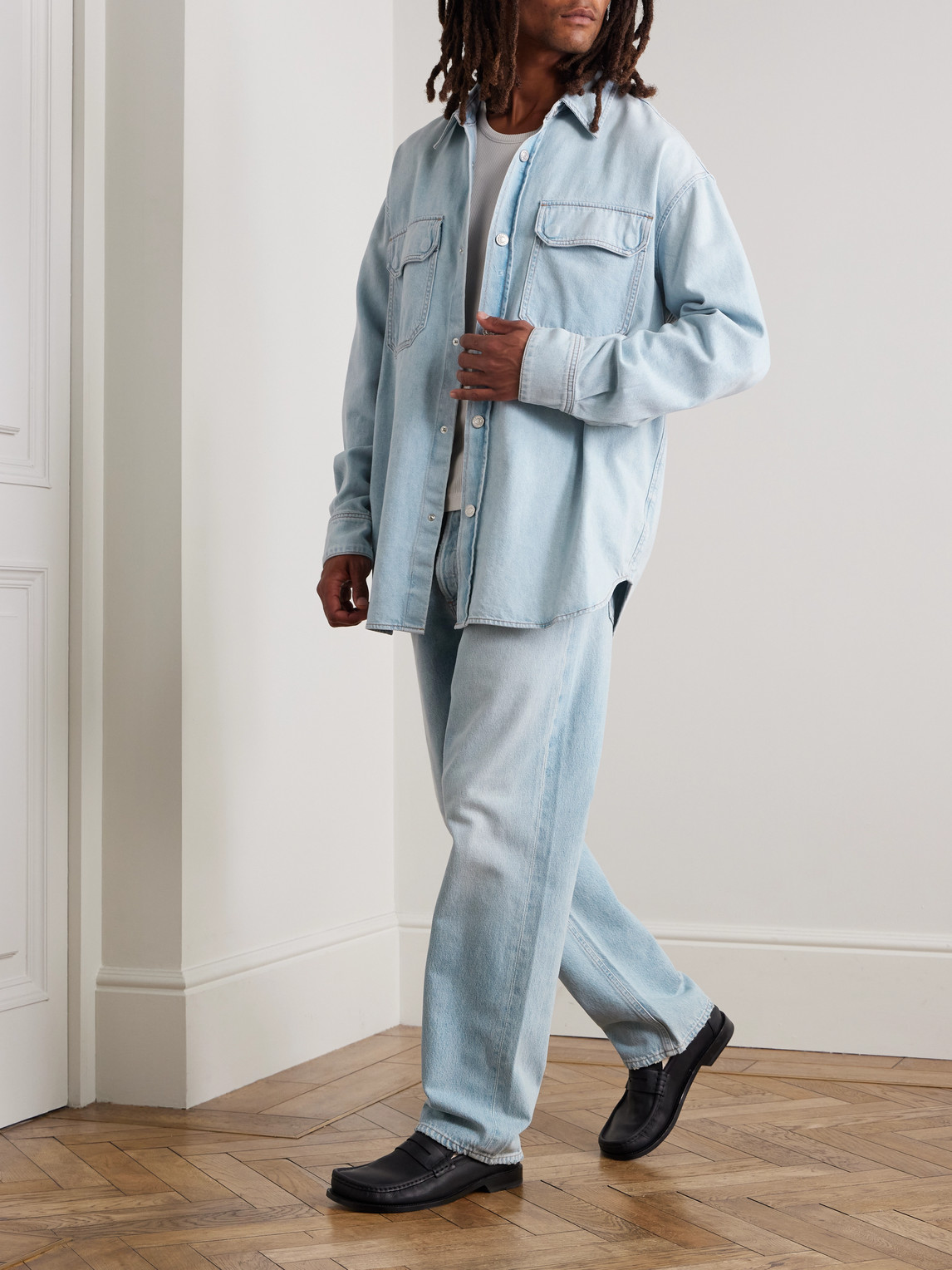 Agolde Camryn Denim Shirt