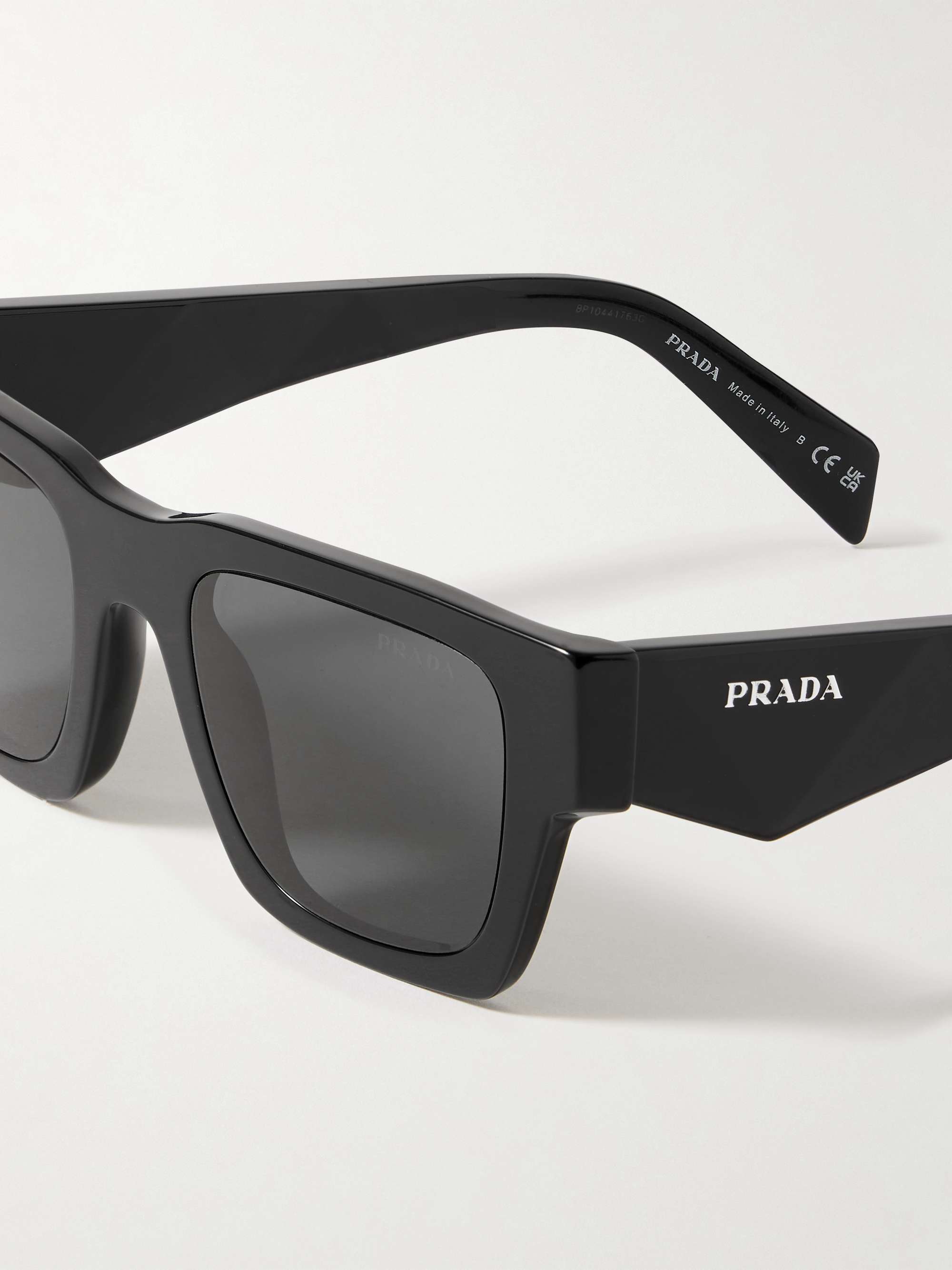 PRADA EYEWEAR Rectangular Frame Acetate Sunglasses For Men MR PORTER