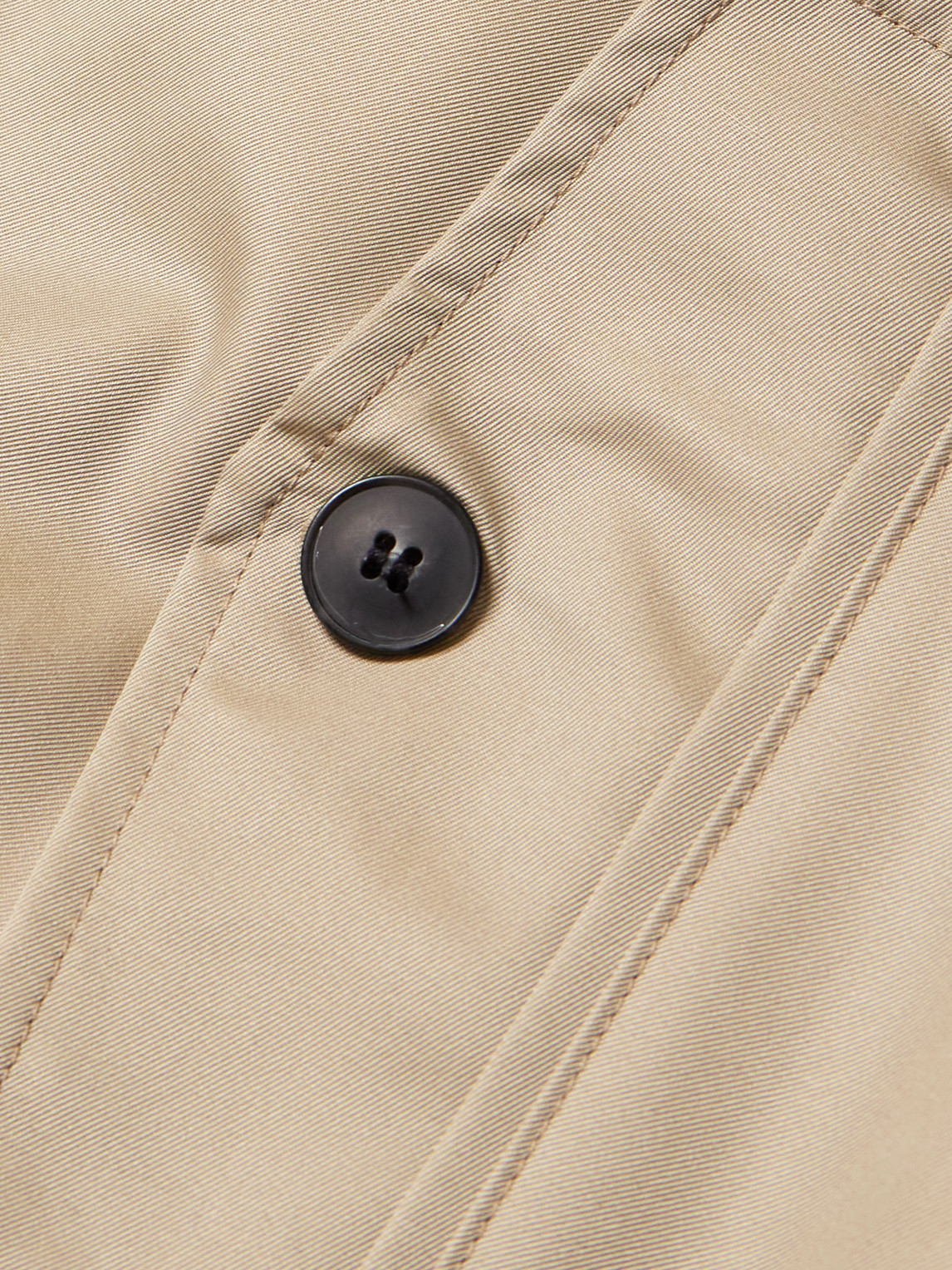 Agolde Torres Cotton-blend Twill Jacket In Neutrals