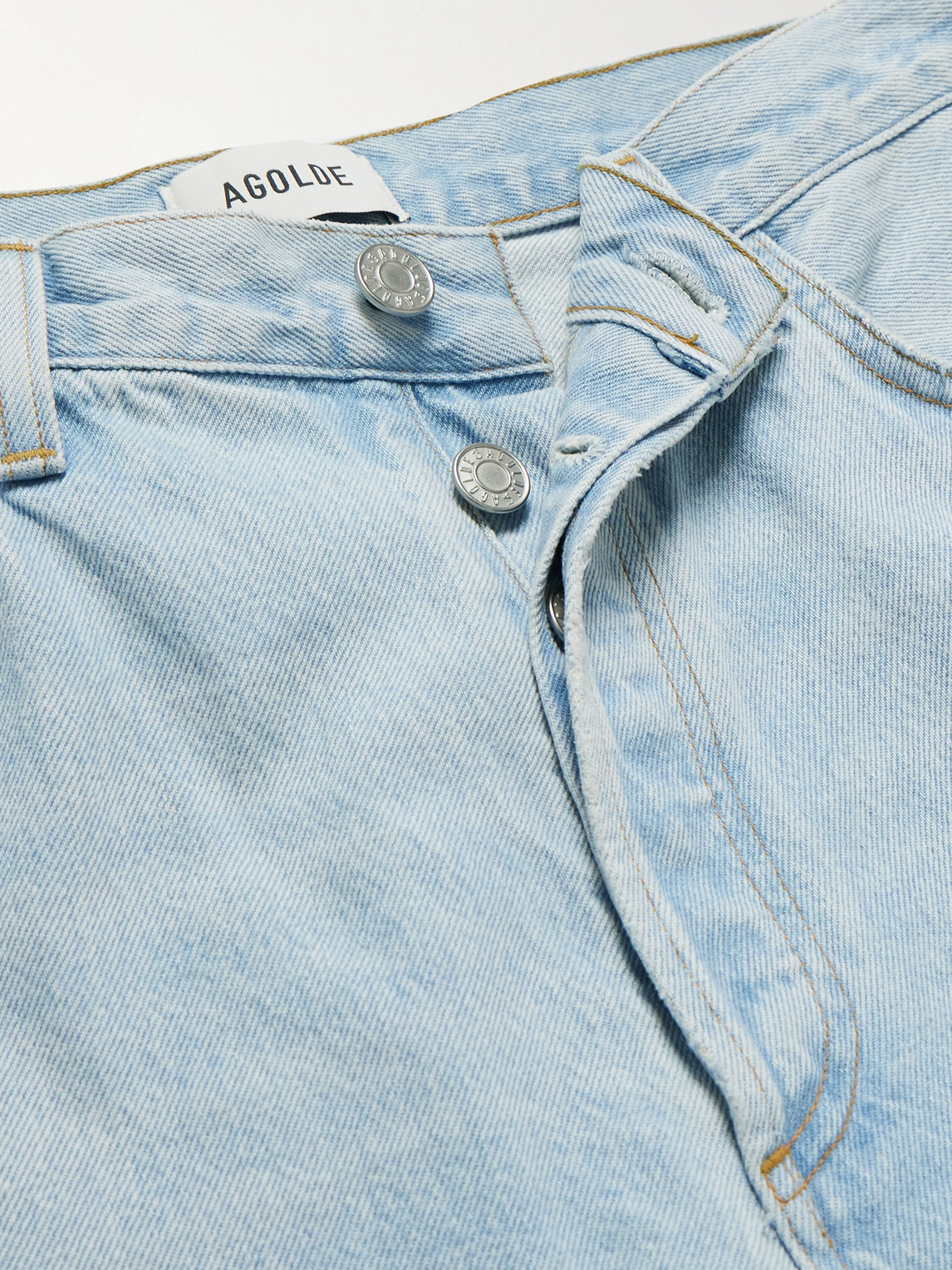 Agolde 90's Straight-leg Jeans In Blue