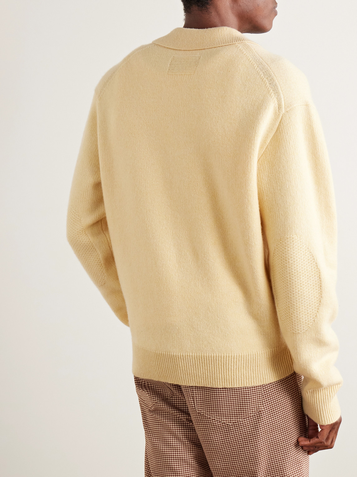 Guest In Residence Allday Cashmere Polo Shirt In Neutral