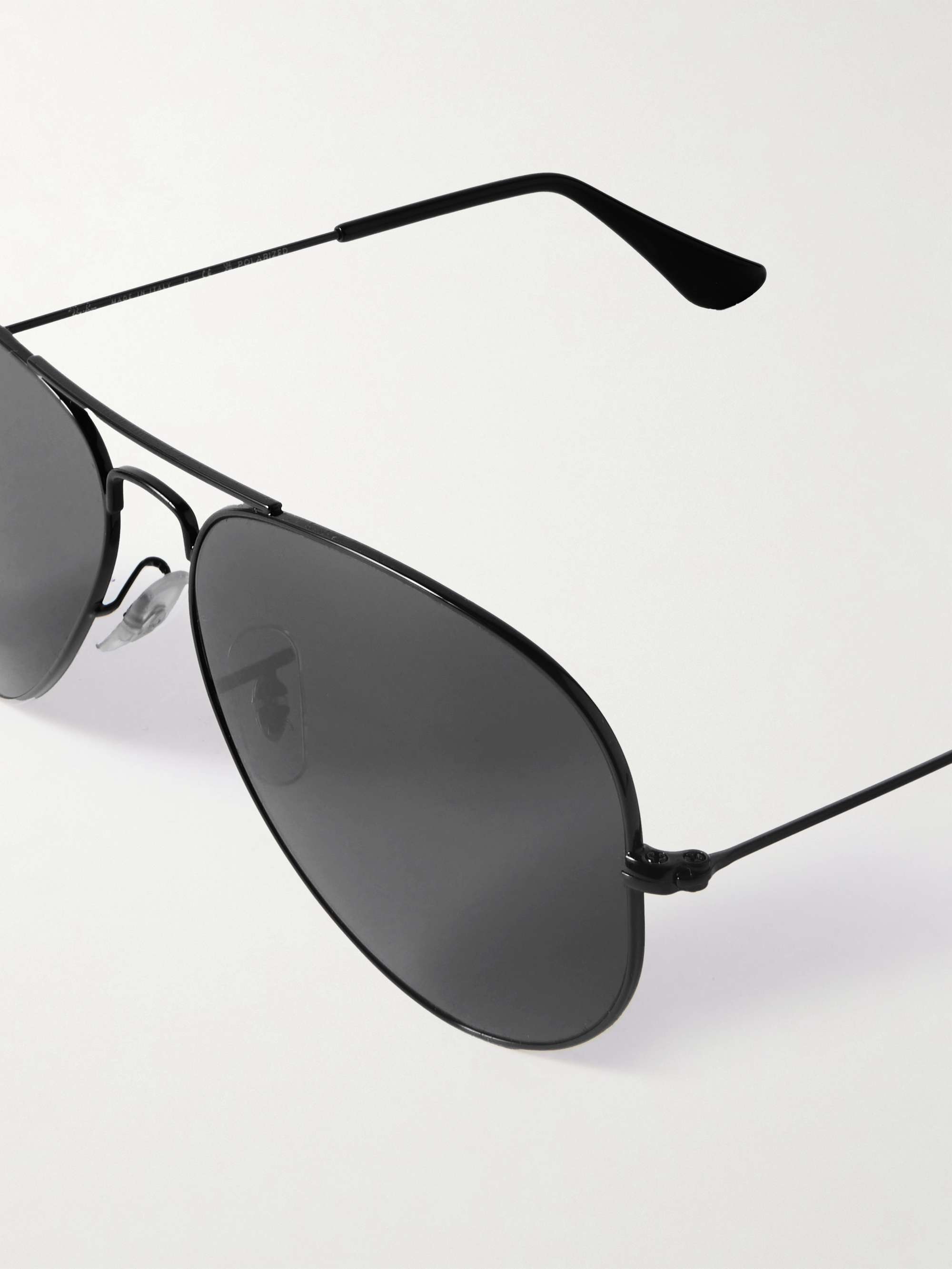 RAY-BAN Aviator Metal Mirrored Sunglasses