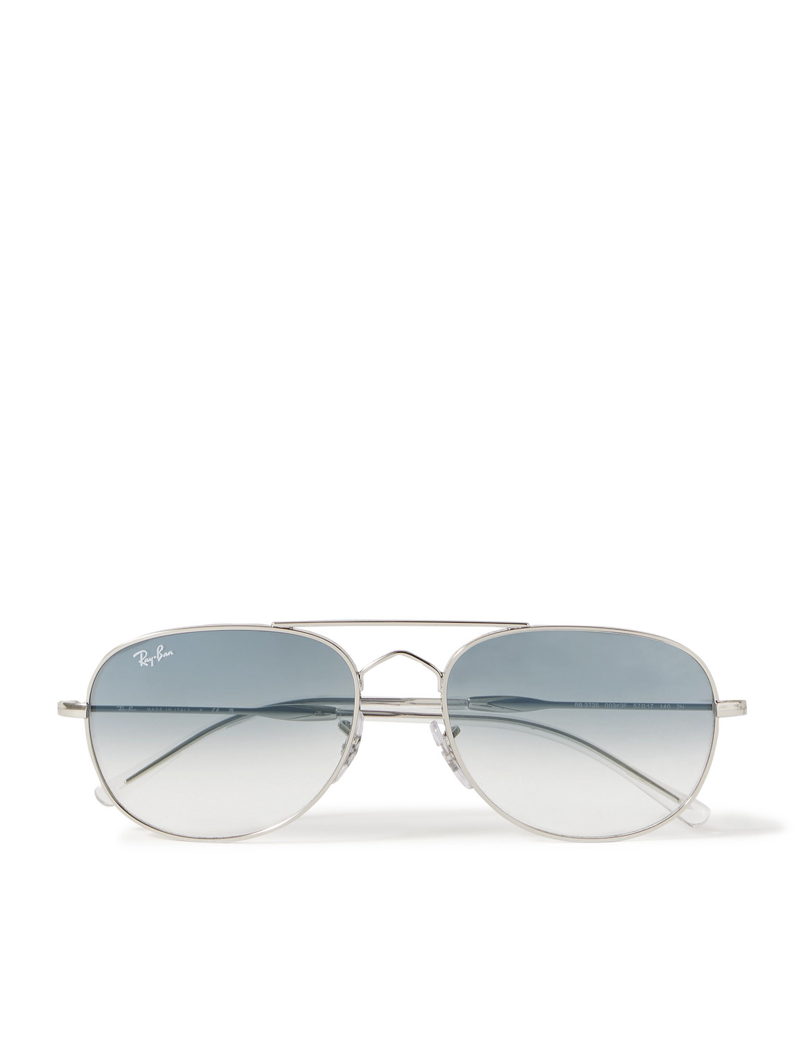Ray-Ban – Bain Bridge Aviator-Style Silver-Tone Sunglasses