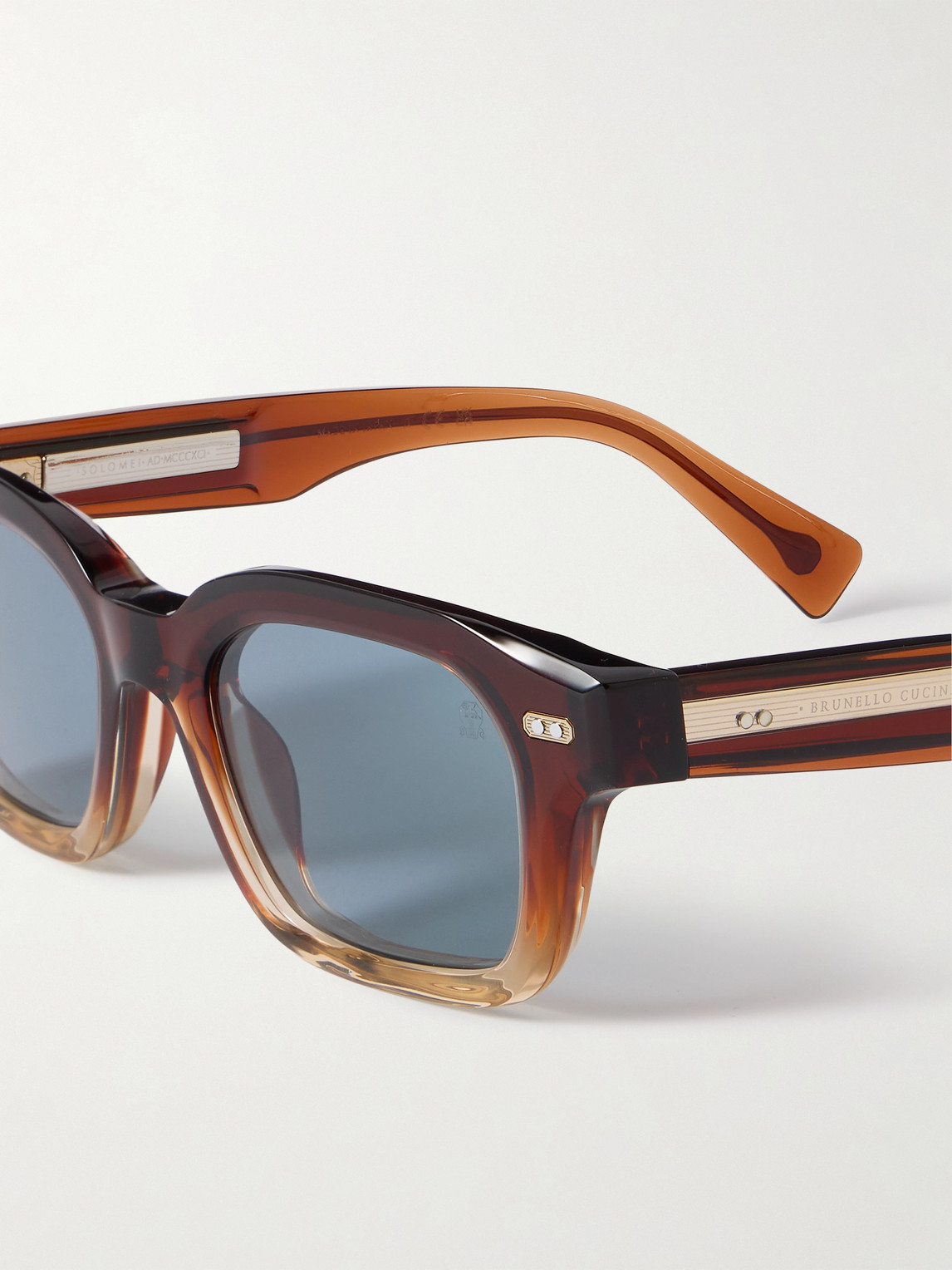 Brunello Cucinelli D-frame Acetate Sunglasses