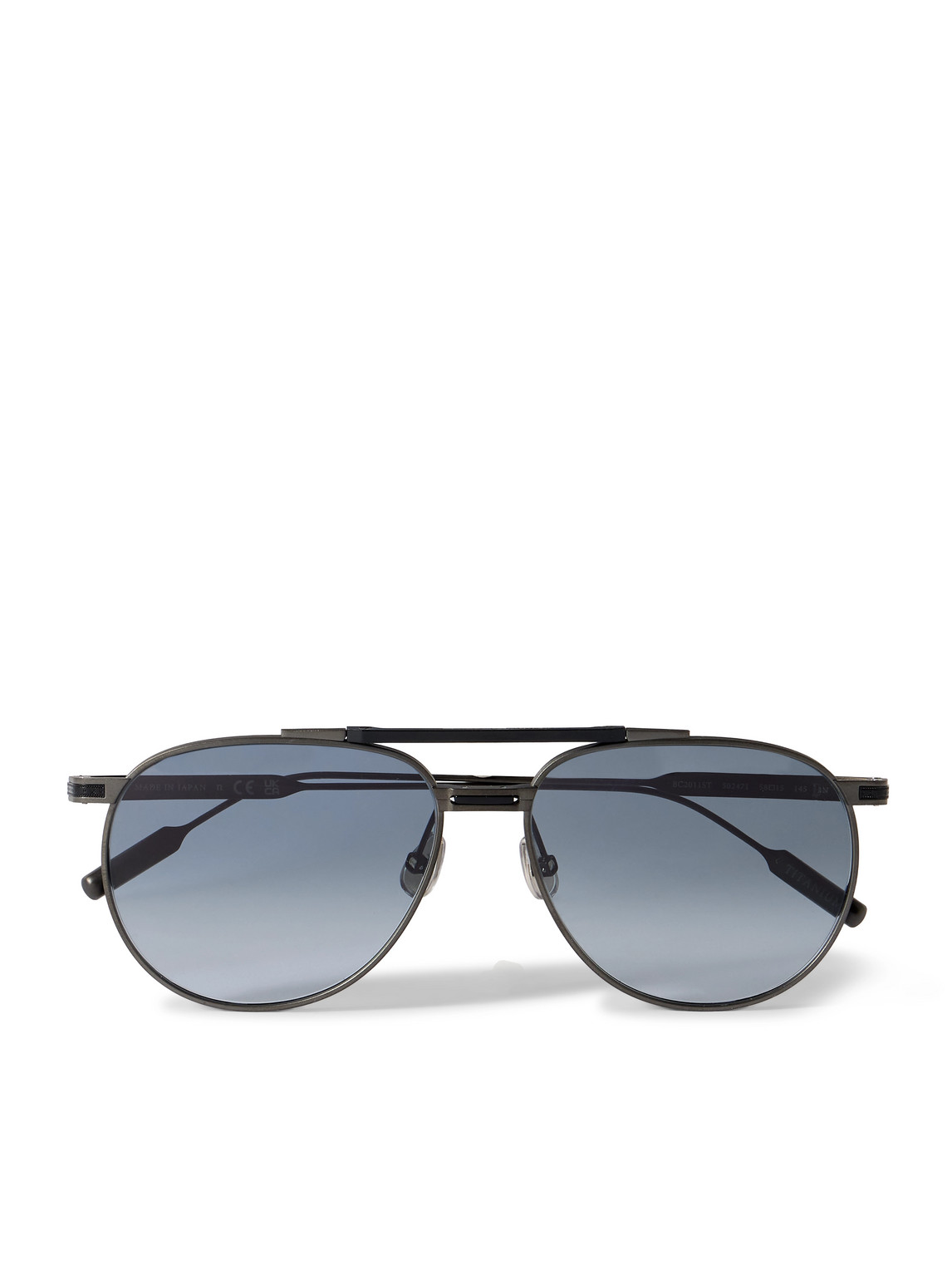 Brunello Cucinelli Aviator-style Metal Sunglasses