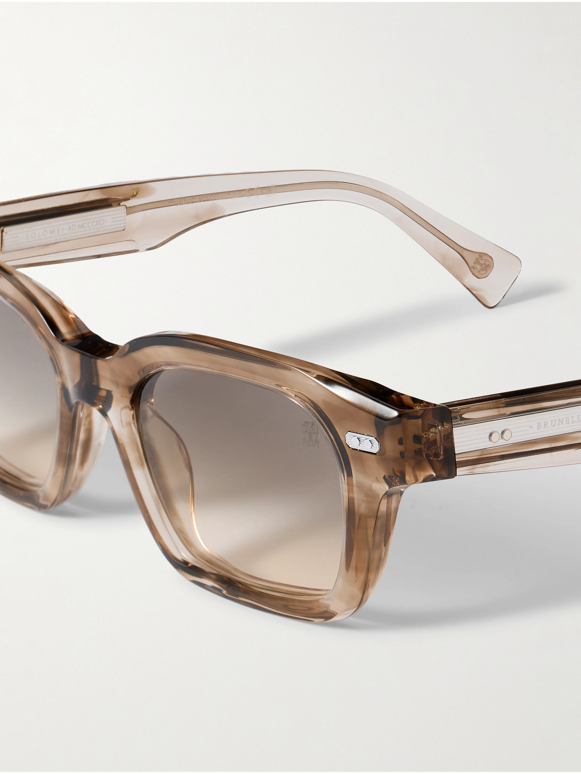 Brunello Cucinelli D-frame Acetate Sunglasses
