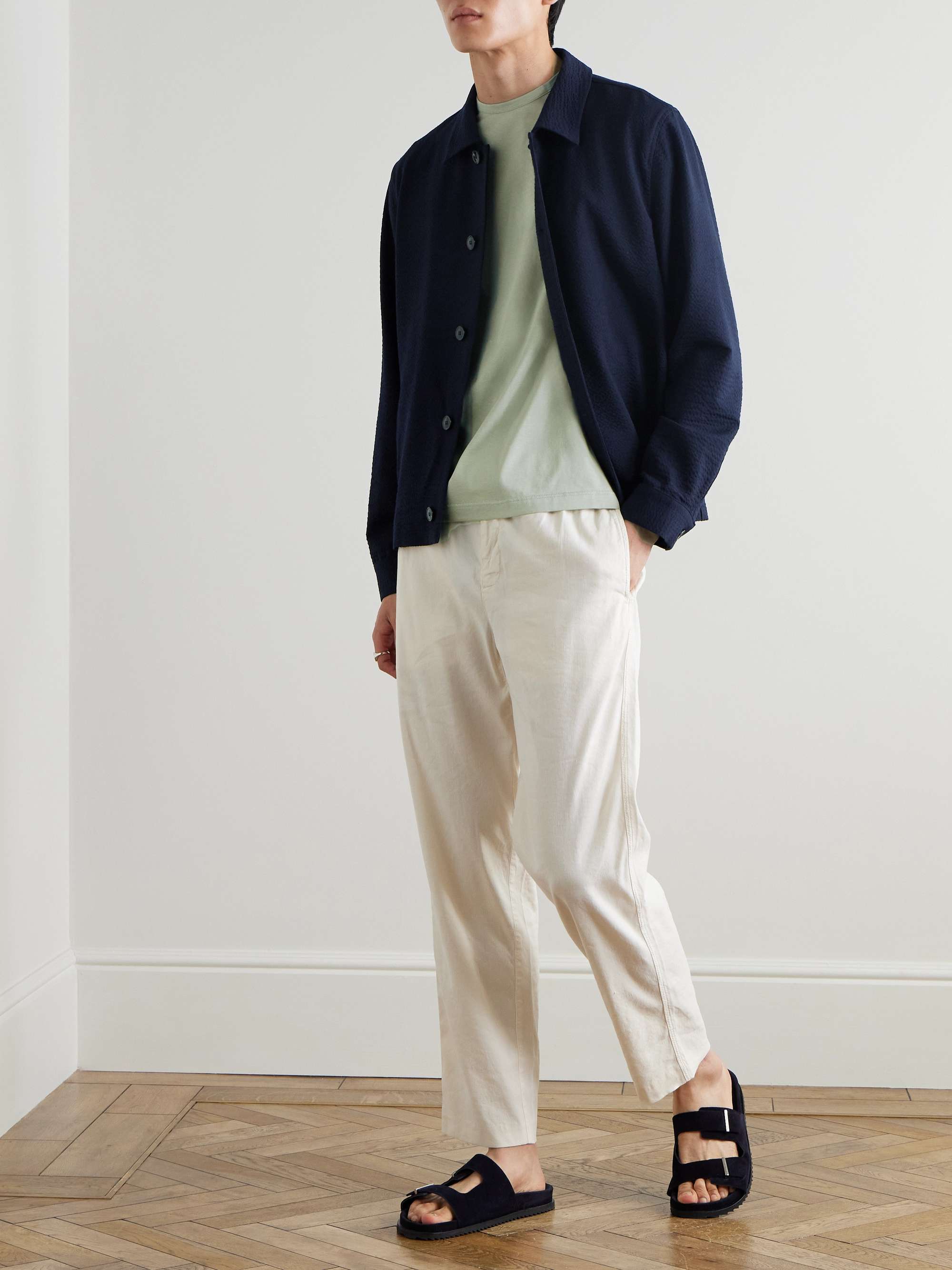 SUNSPEL Supima Cotton-Jersey T-Shirt