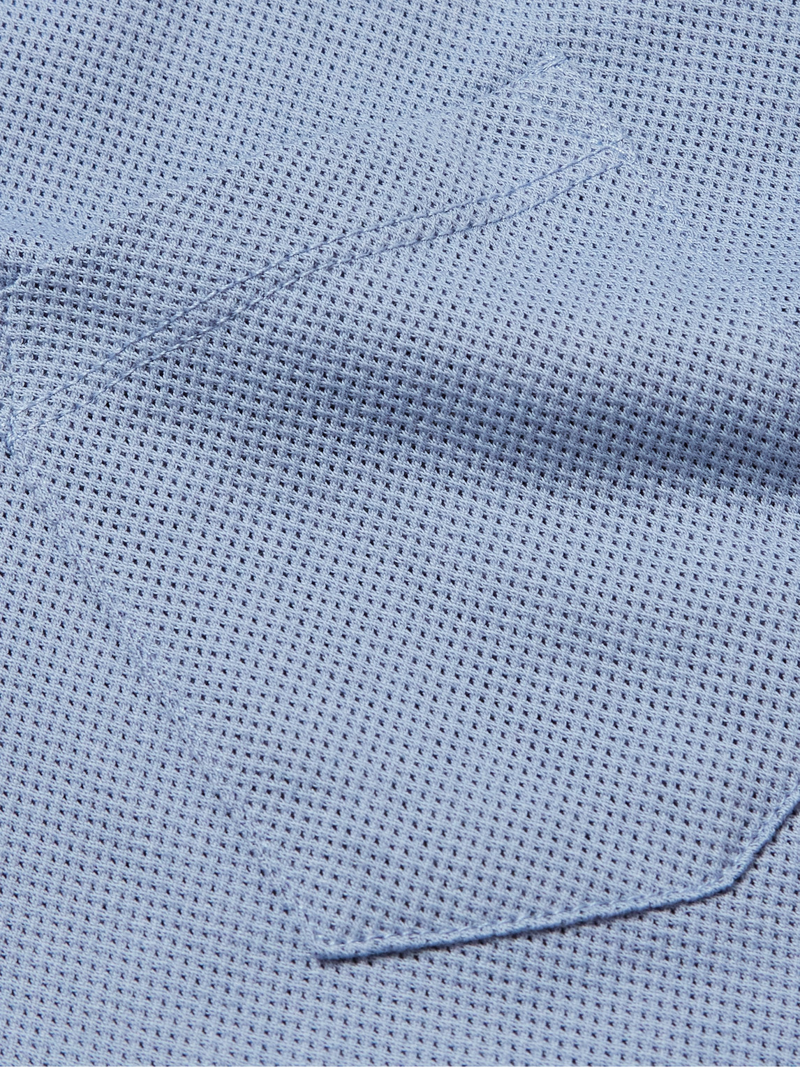 Sunspel Riviera Cotton-mesh Polo Shirt