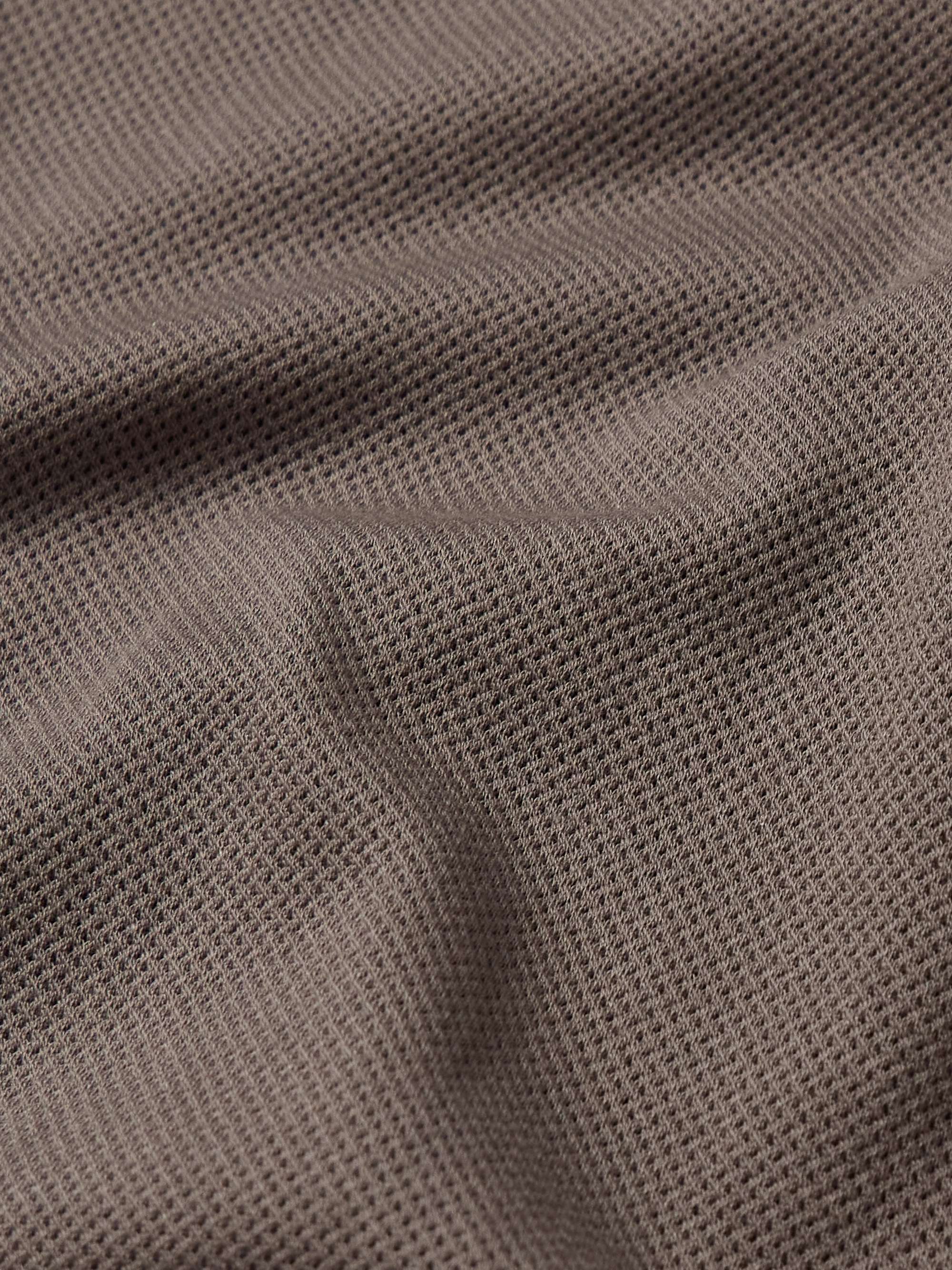 SUNSPEL Riviera Slim-Fit Cotton-Mesh Polo Shirt