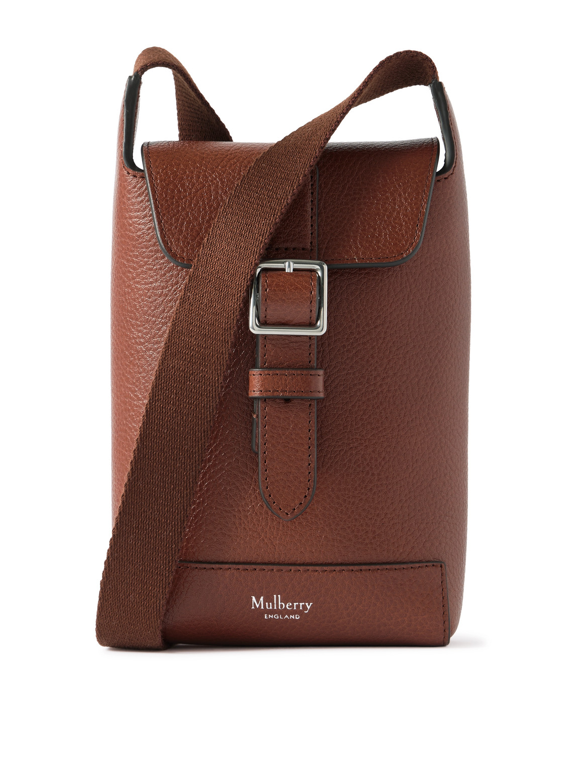 Mulberry Chiltern Full-grain Legacy Nvt Leather Phone Pouch