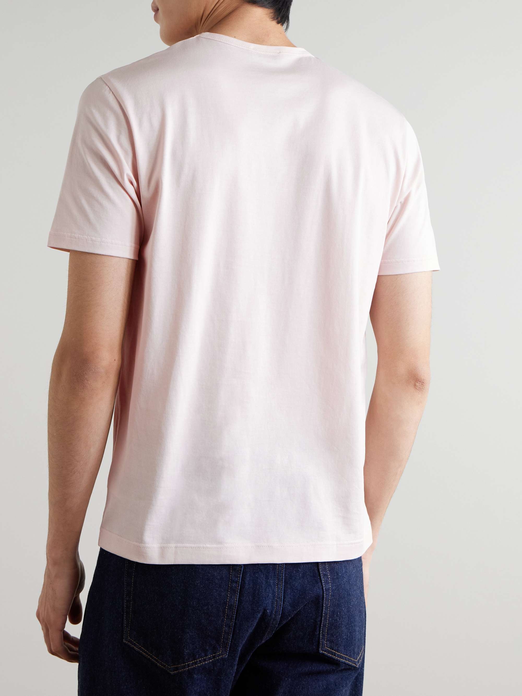 SUNSPEL Supima Cotton-Jersey T-Shirt
