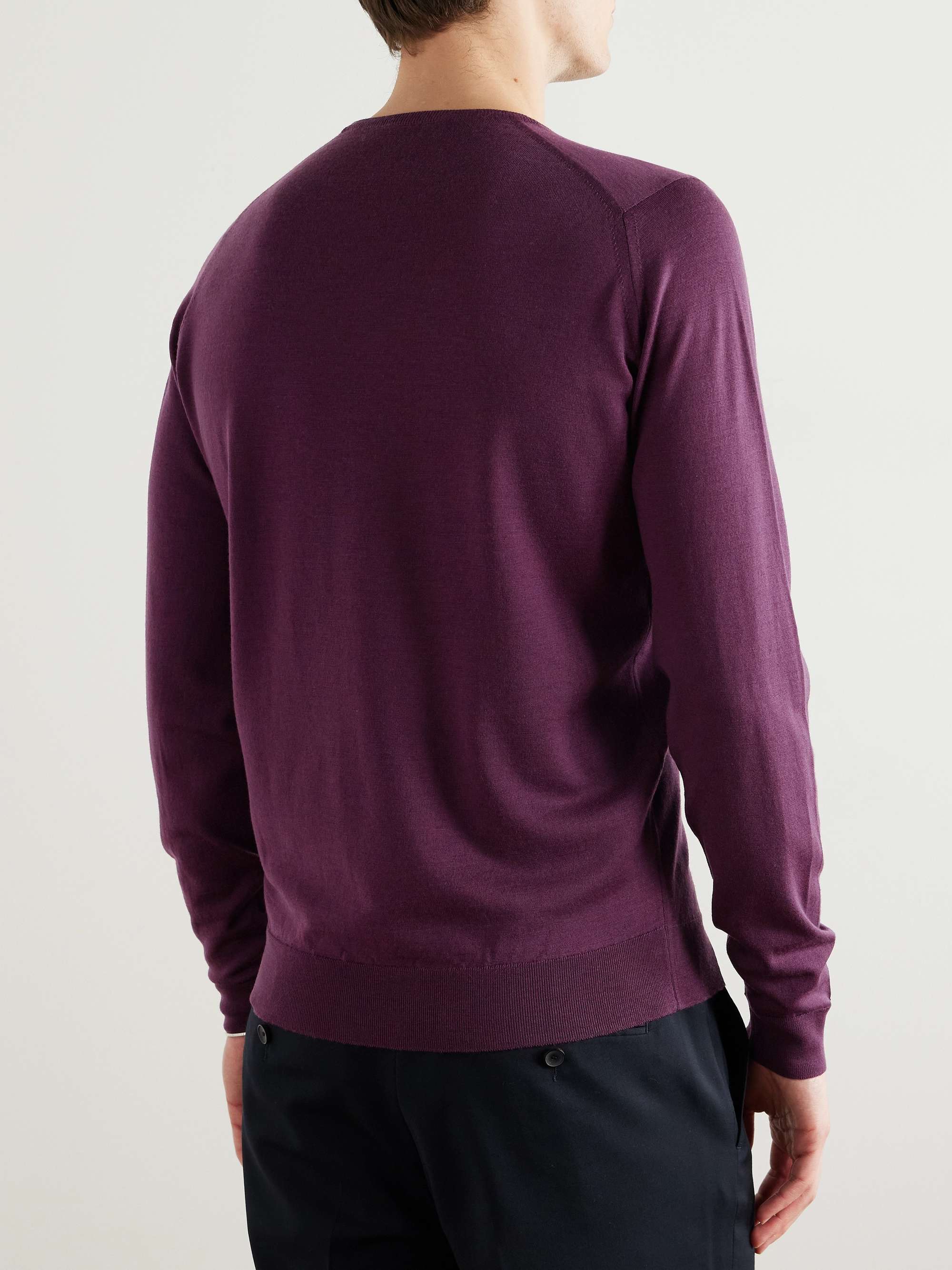 JOHN SMEDLEY Slim-Fit Merino Wool Sweater