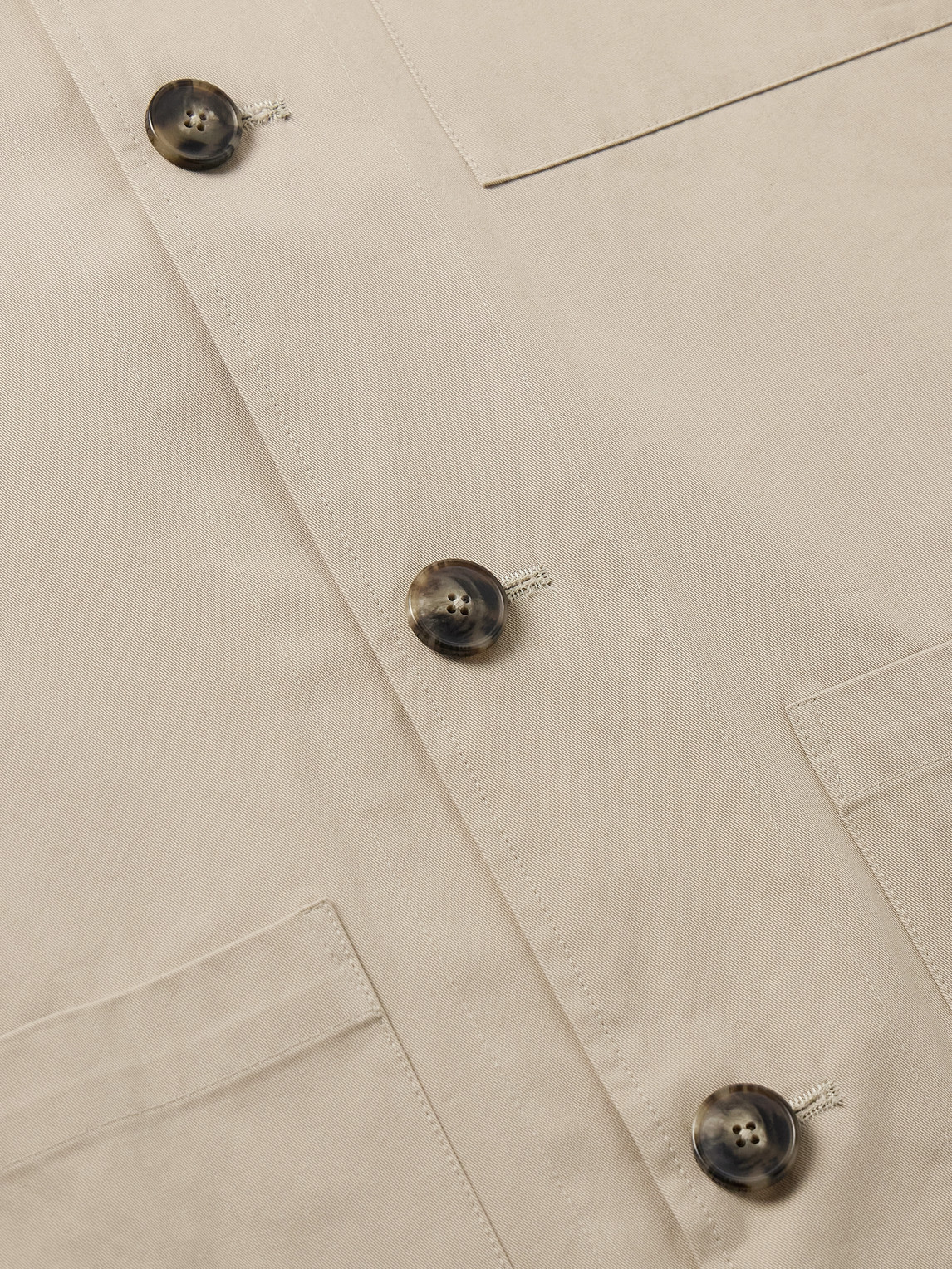 YVES SALOMON COTTON-GABARDINE JACKET