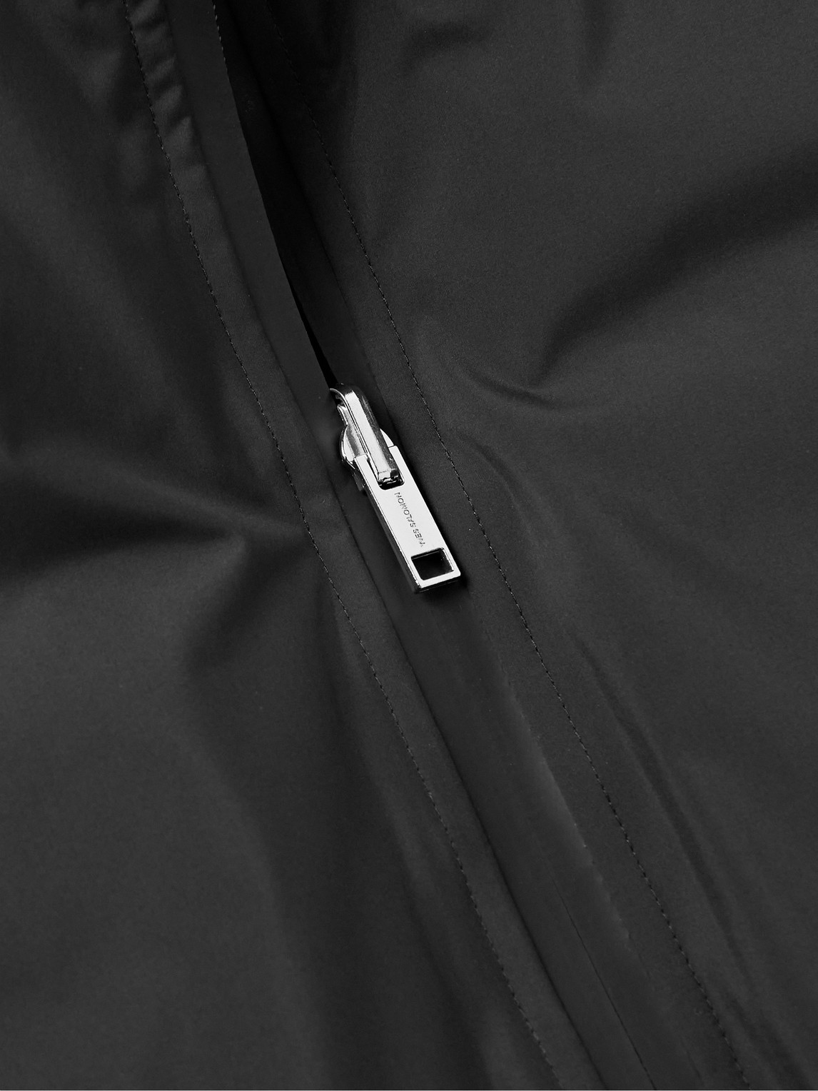 Shop Yves Salomon Reversible Shell Down Gilet In Black