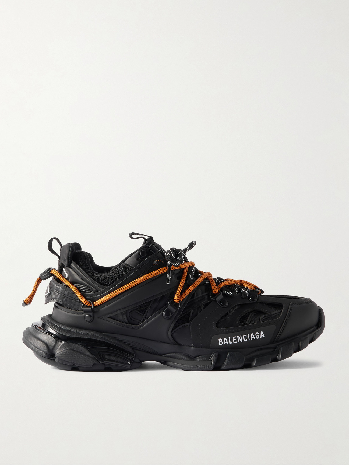 Balenciaga Track Trail Logo-Print TPU and Shell Sneakers - Men