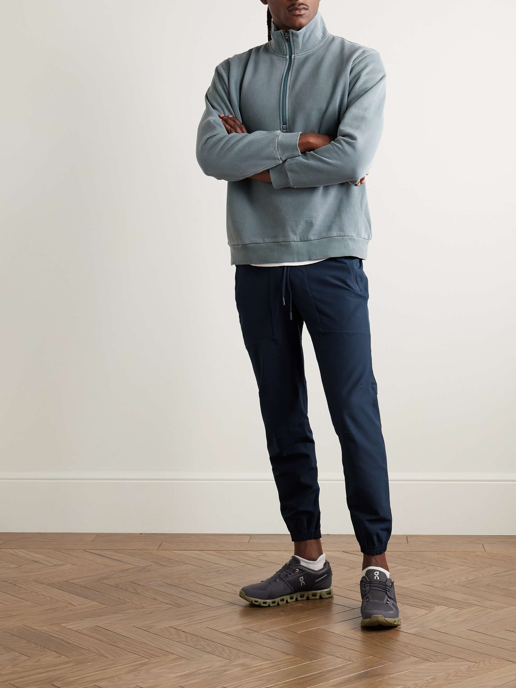LULULEMON License to Train Tapered Recycled Stretch-Shell Track Pants