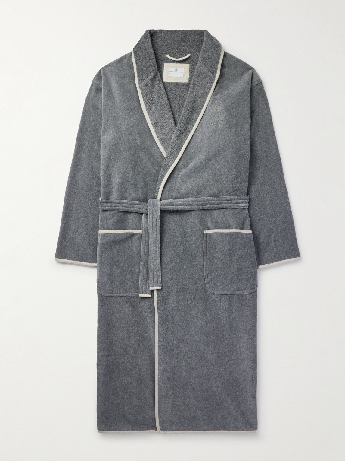 Brunello Cucinelli Cotton-Chenille Bathrobe - Men