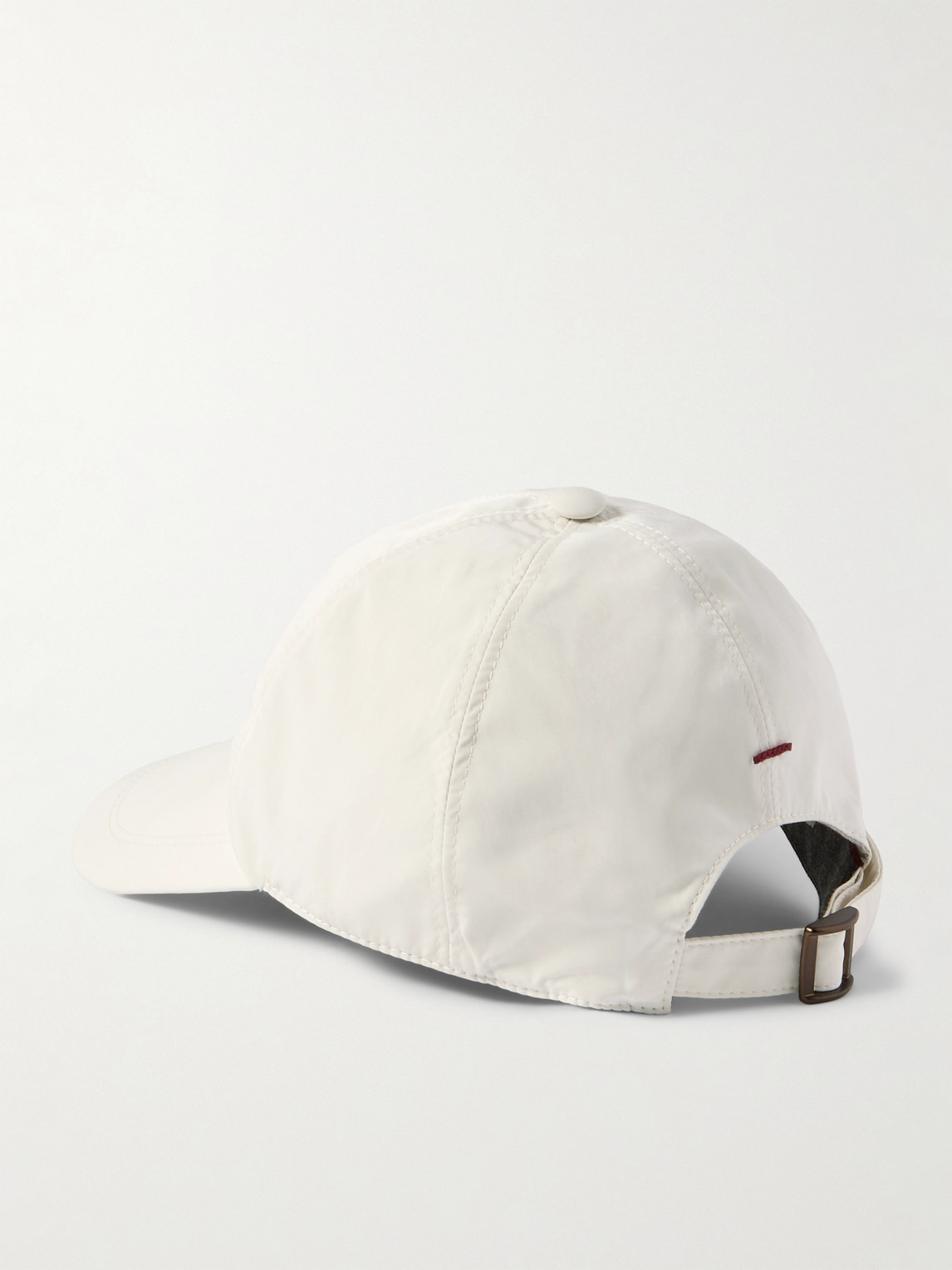Brunello Cucinelli Linen-wool-silk Embroidered Baseball Cap