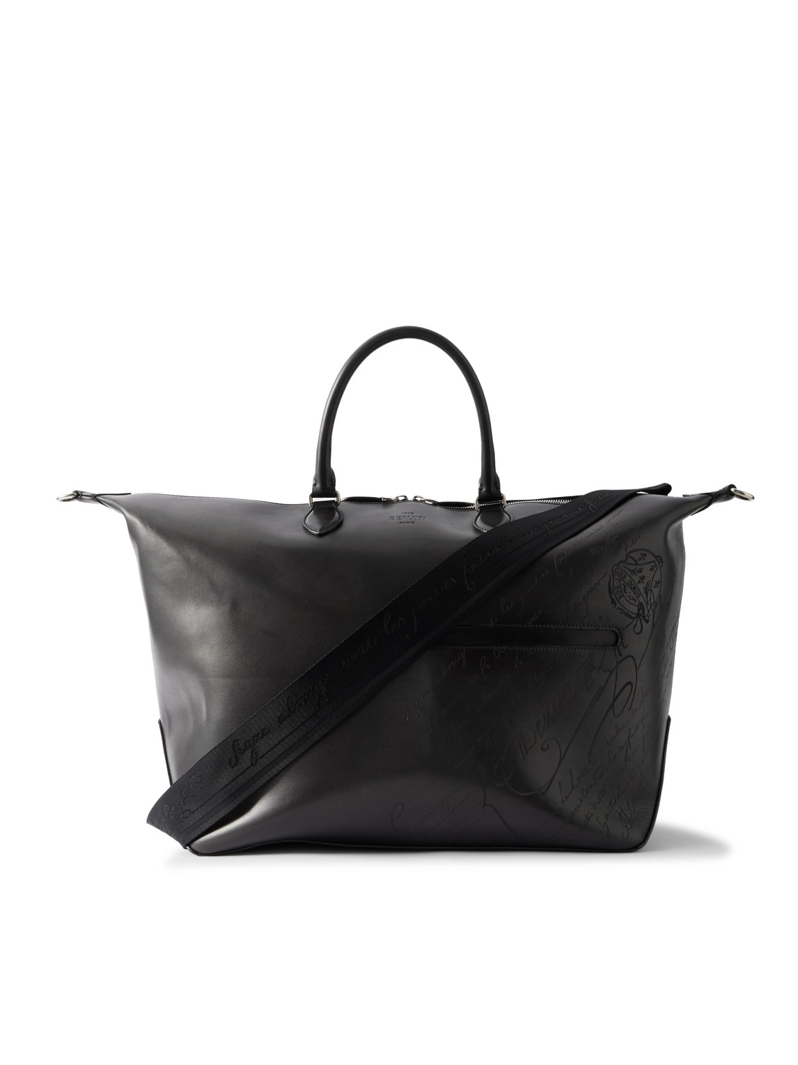 Berluti Toujours Scritto Venezia Leather Weekend Bag