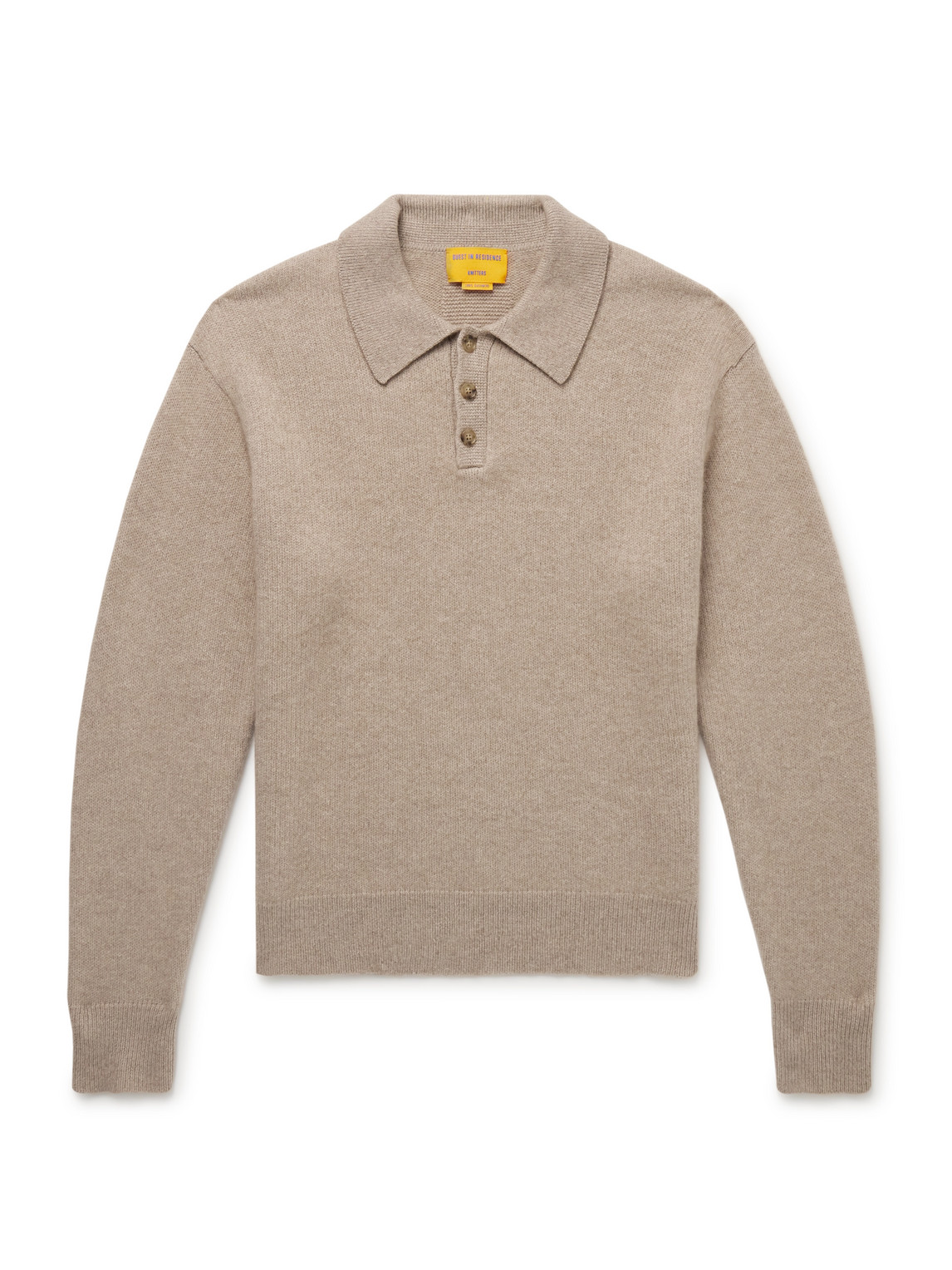 Guest In Residence Allday Polo In Cashmere Taupe In Neutral