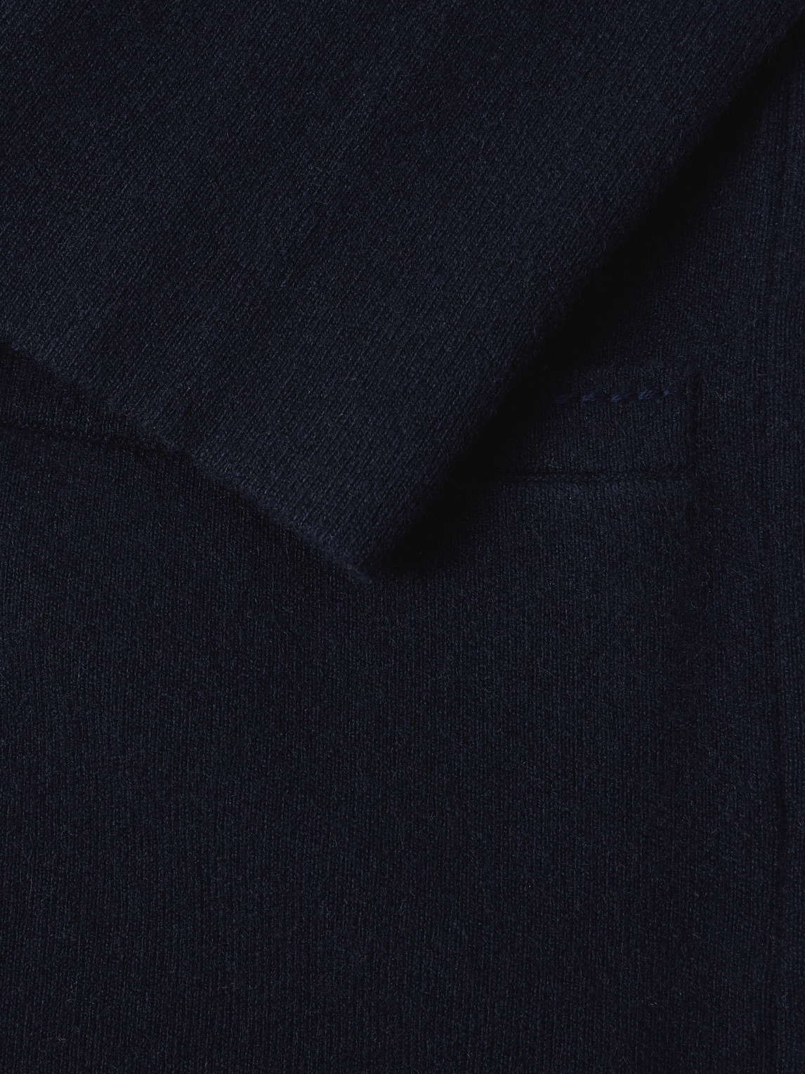 Guest In Residence Off Duty Unstructured Wool And Cashmere-blend Blazer In Blue