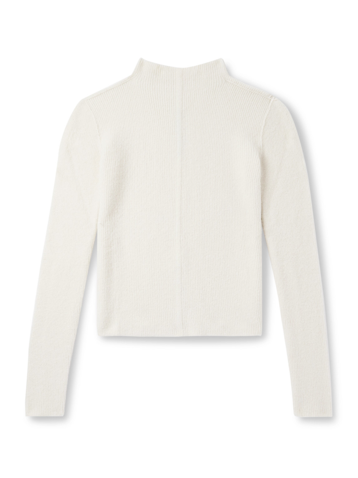 Slim-Fit Ribbed-Knit Sweater