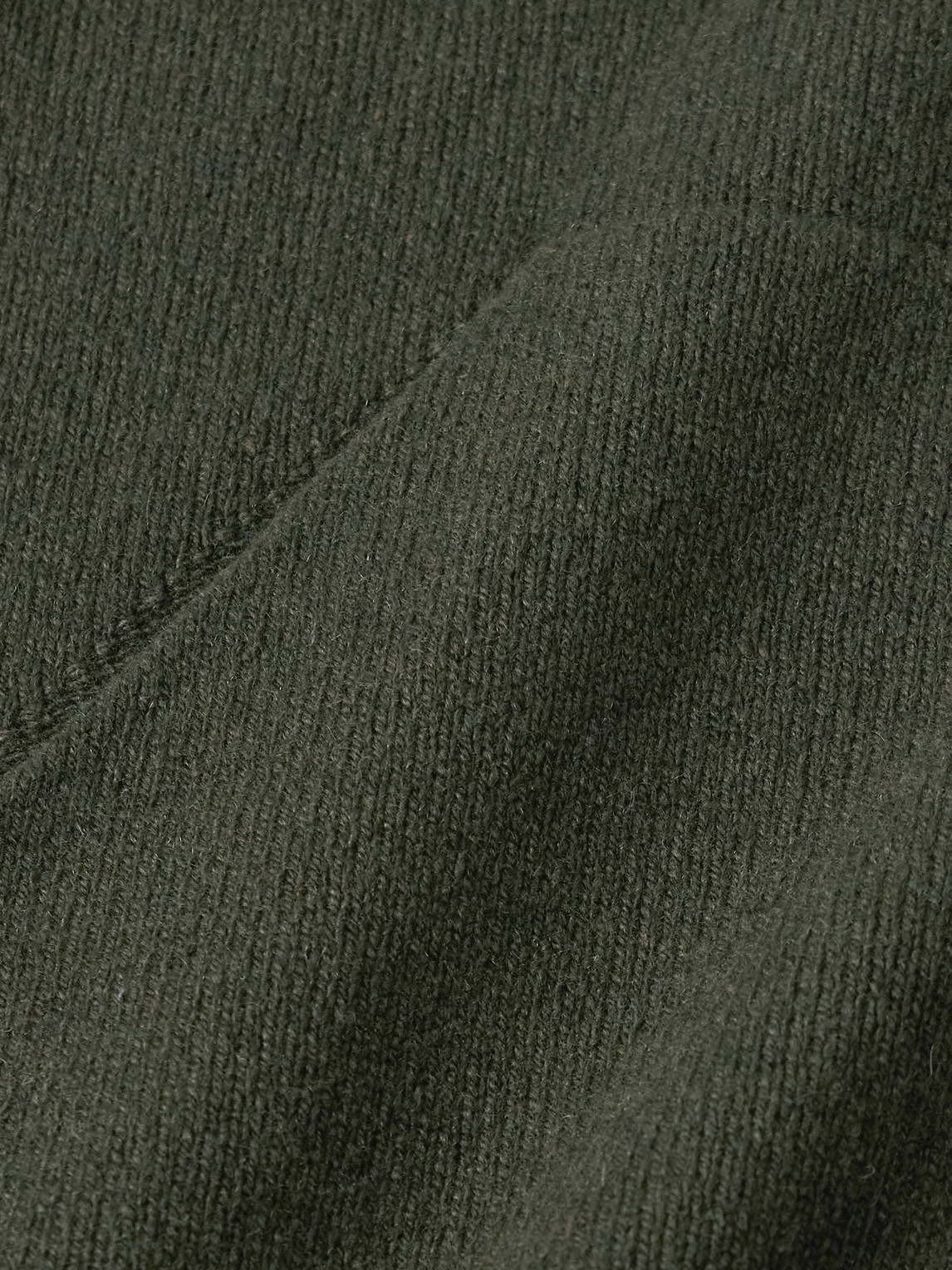 Rick Owens Boiled Cashmere And Wool-blend Zip-up Hoodie In Green