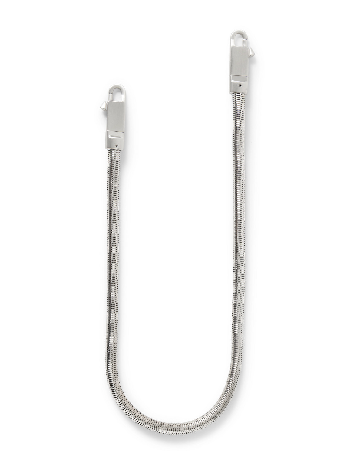 Rick Owens Silver-tone Wallet Chain