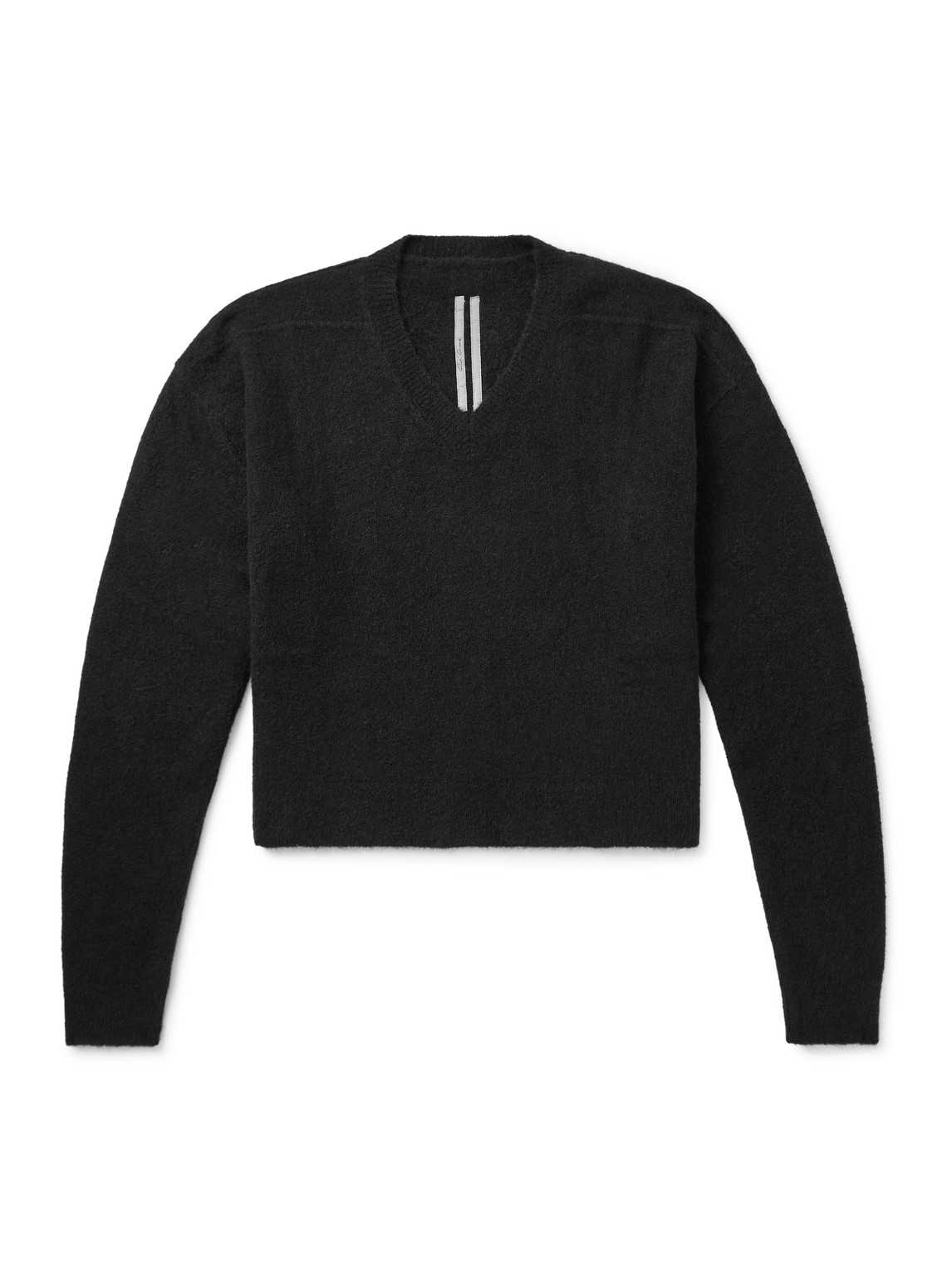 Rick Owens Tommy Brushed-knit Sweater