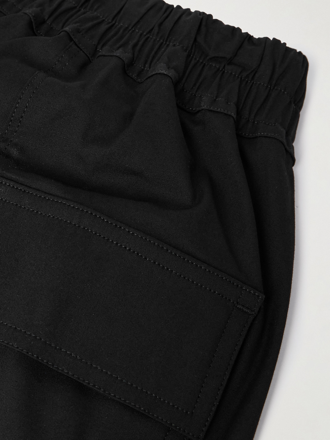 Rick Owens Tapered Cotton-blend Poplin Trousers