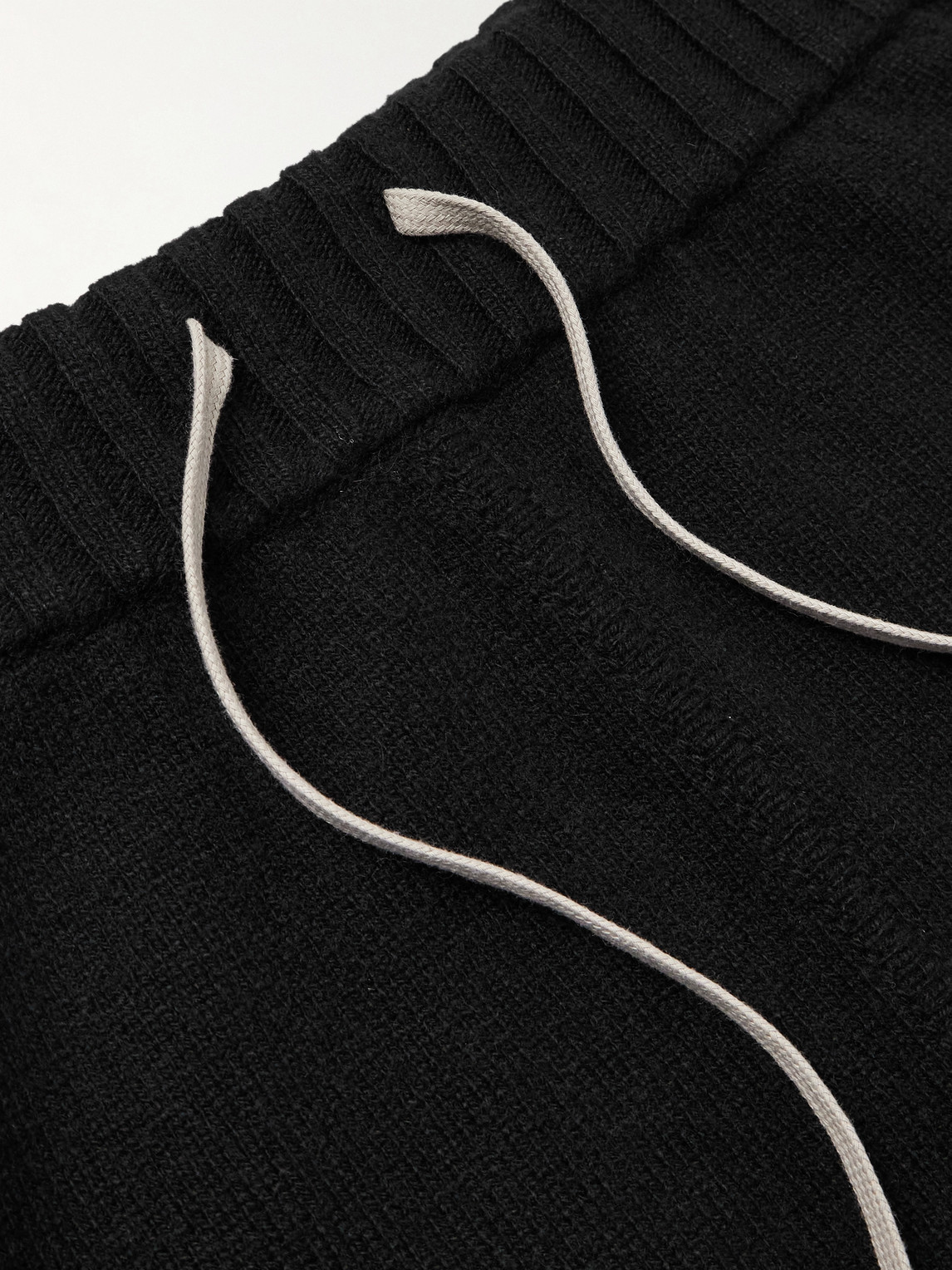 Rick Owens Las Palmas Straight-leg Cashmere Sweatpants