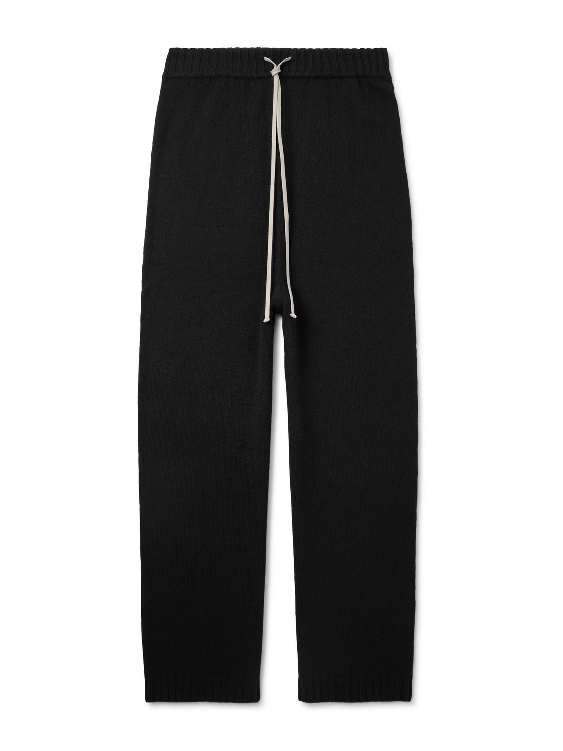 Rick Owens Las Palmas Straight-leg Cashmere Sweatpants