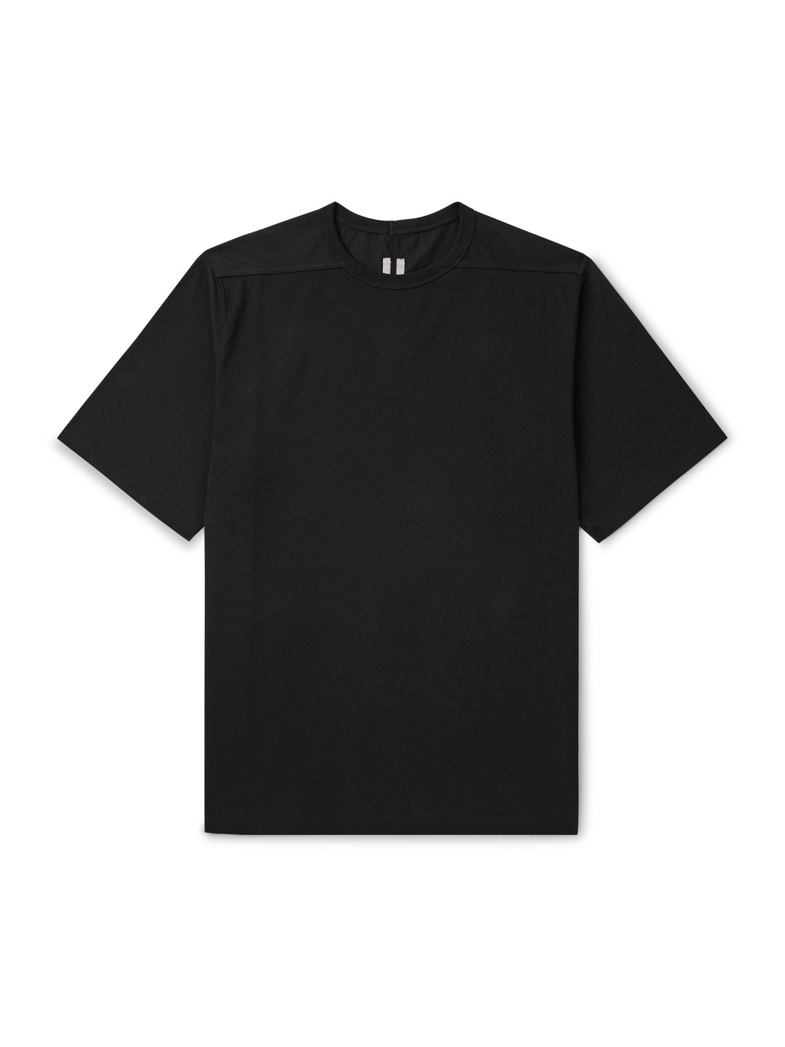 Rick Owens Brad Cotton-jersey T-shirt In Black
