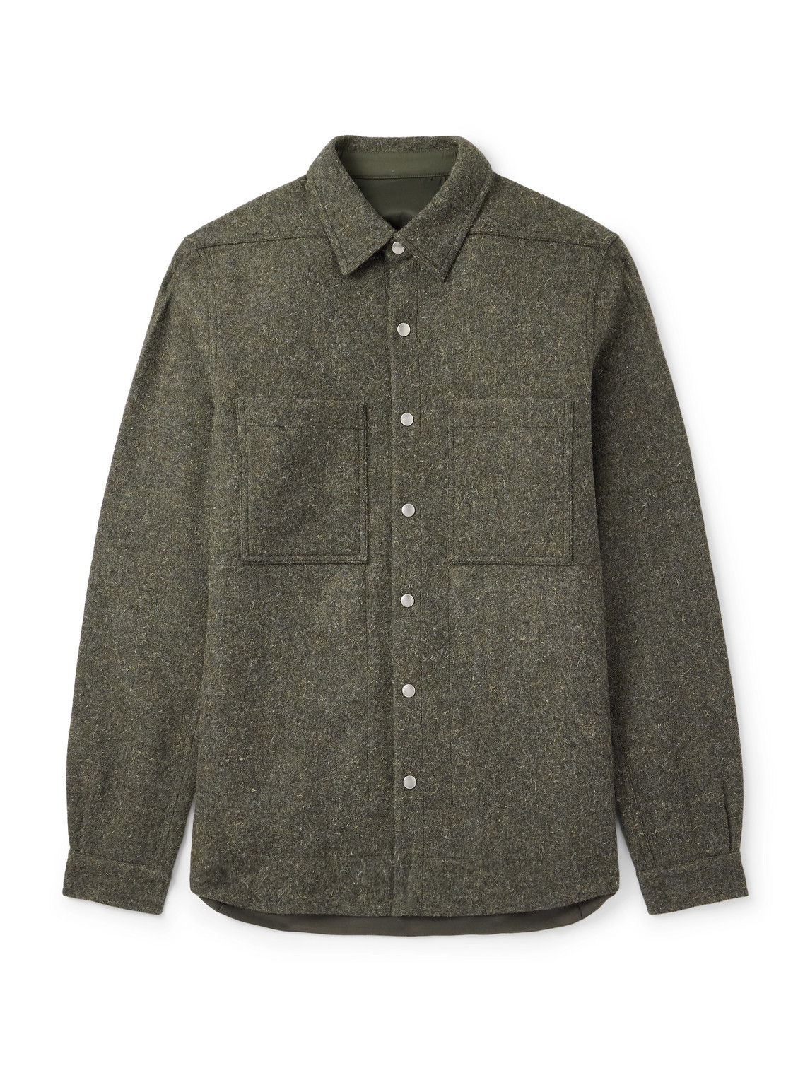 Melton Wool Overshirt