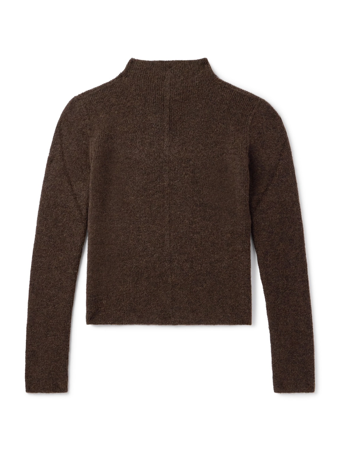 Slim-Fit Ribbed-Knit Sweater