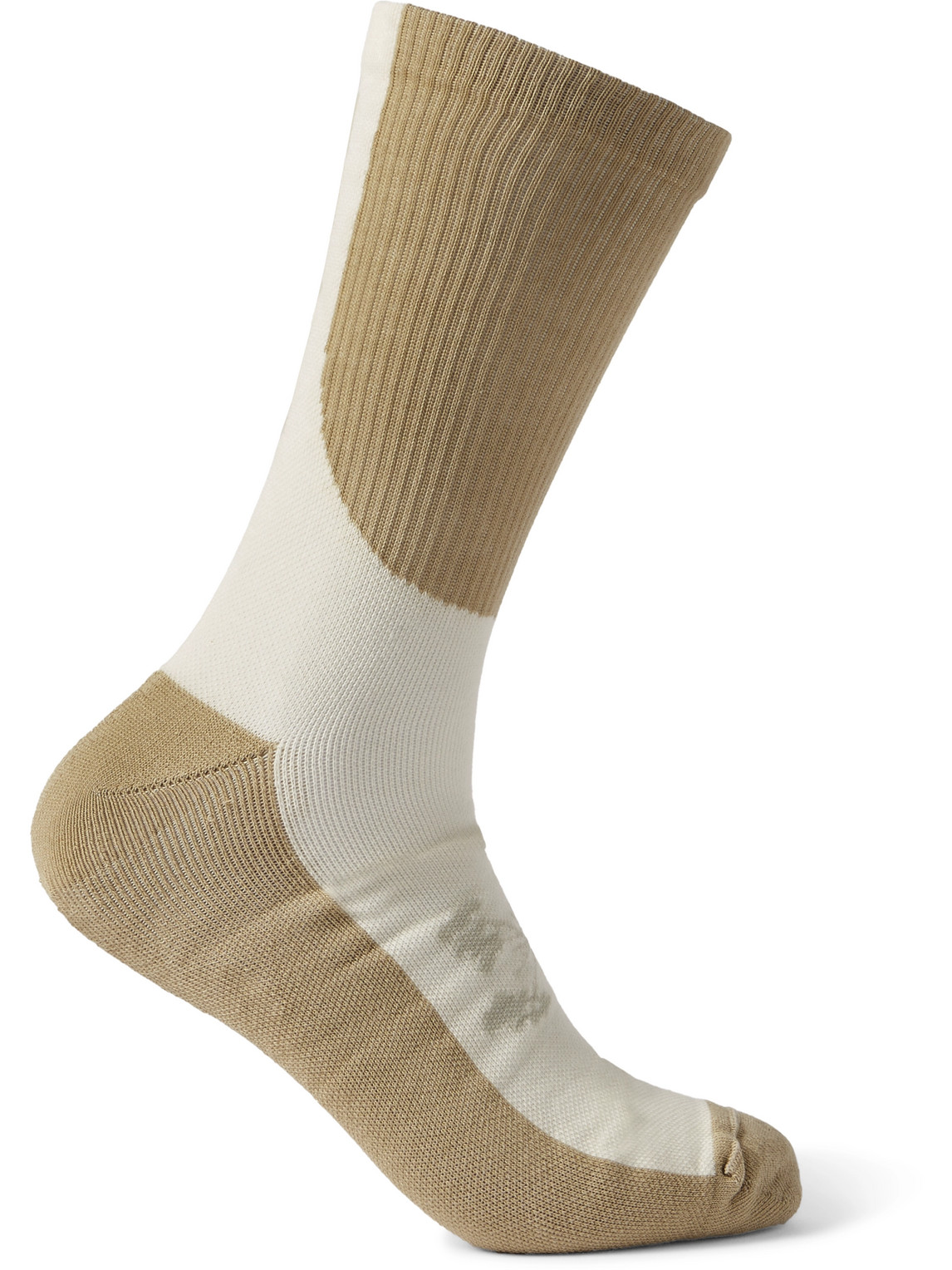 Lineage Ribbed Cotton-Blend Socks