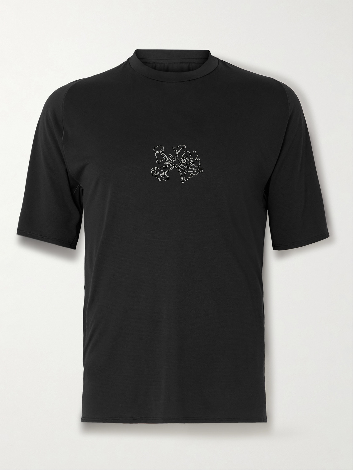 Portal Lateral Peak Logo-Print Recycled-Jersey T-Shirt - Men