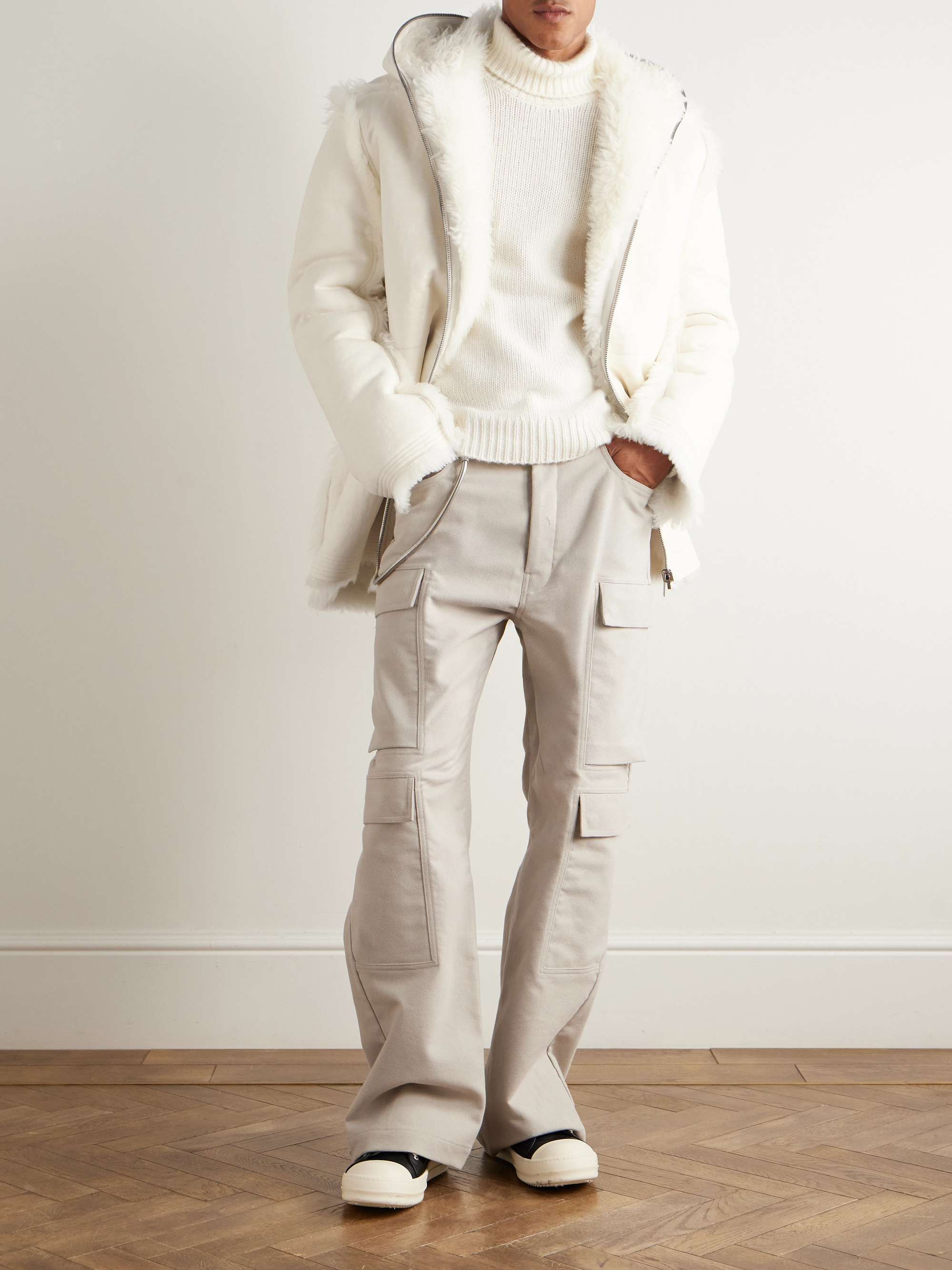Rick Owens　ムートンジャケット RICK OWENS ムートンジャケット | ミスターポーター