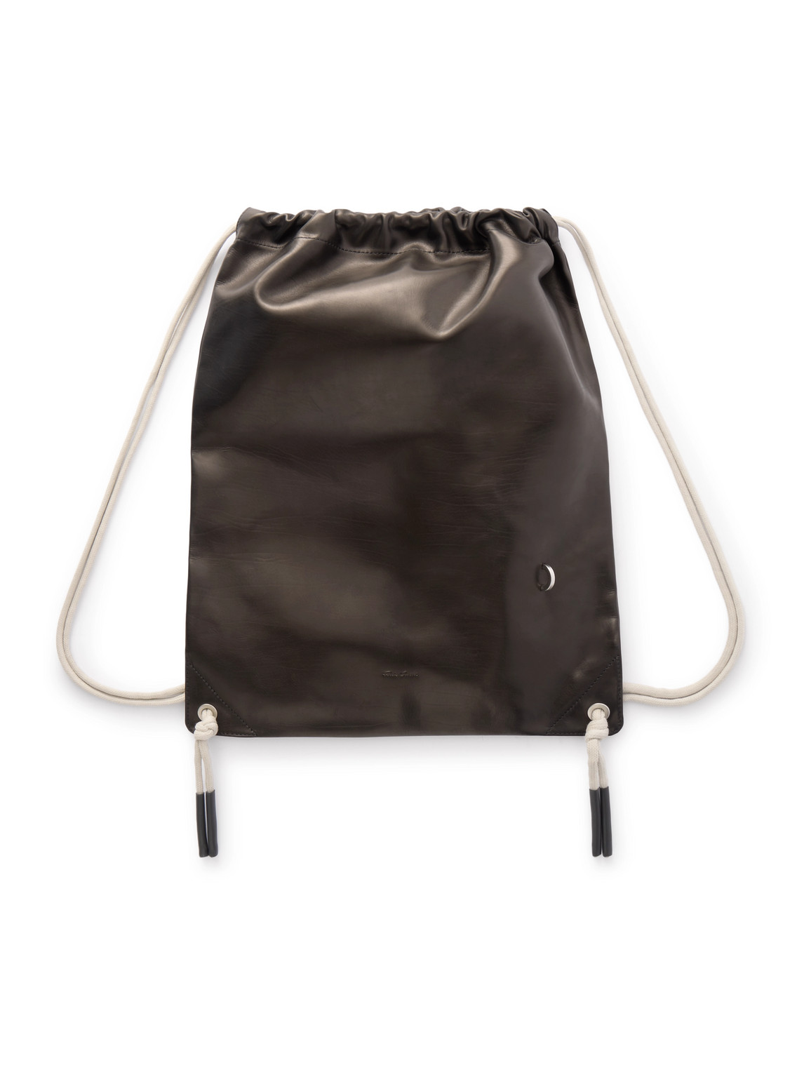 Rick Owens Embellished Leather Drawstring Backpack