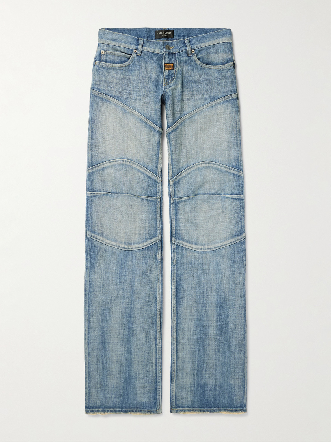Balenciaga Straight-Leg Panelled Jeans - Men