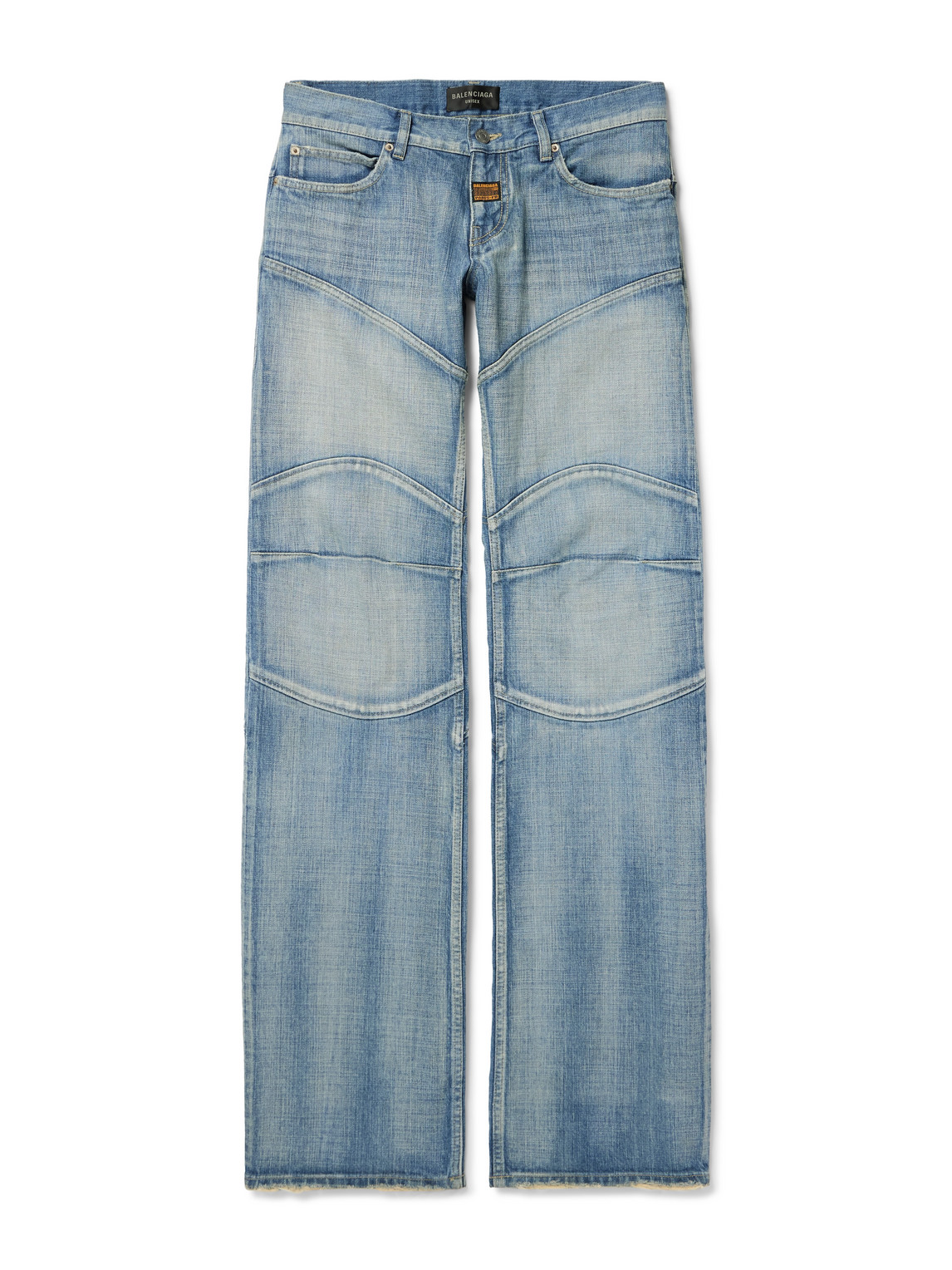 Balenciaga Straight-leg Panelled Jeans