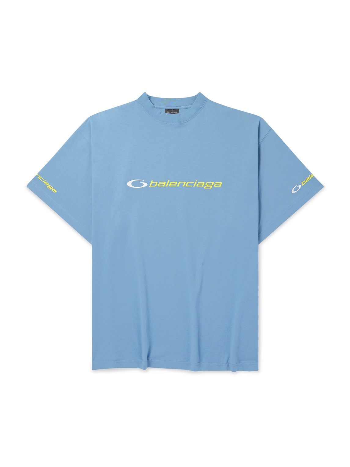 Oversized Logo-Embroidered Cotton-Jersey T-Shirt