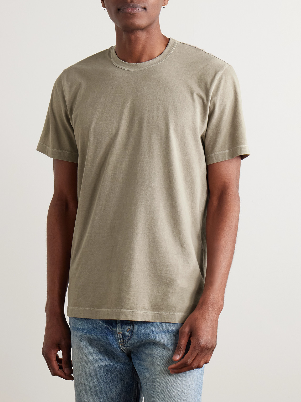 JAMES PERSE COMBED COTTON-JERSEY T-SHIRT